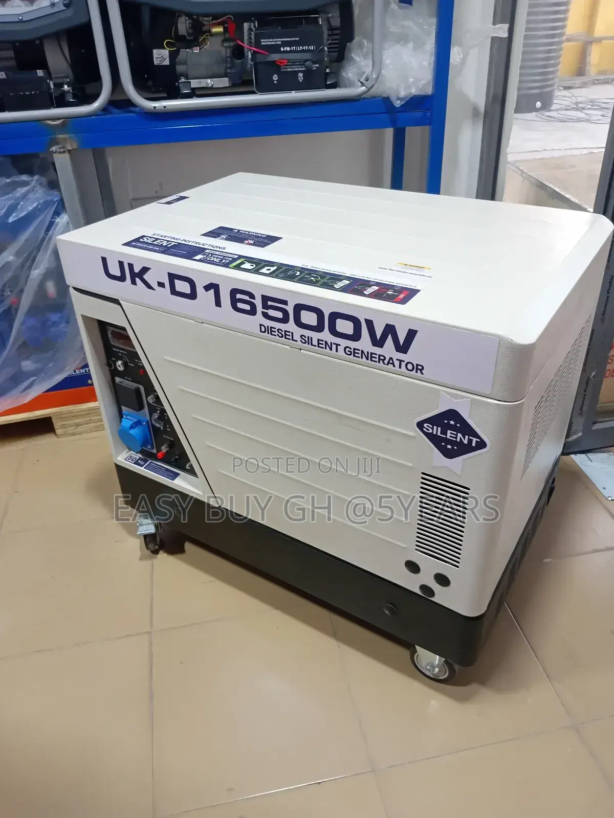 UK Made 16500watts Diesel Silent Generator Outdoor Use Only