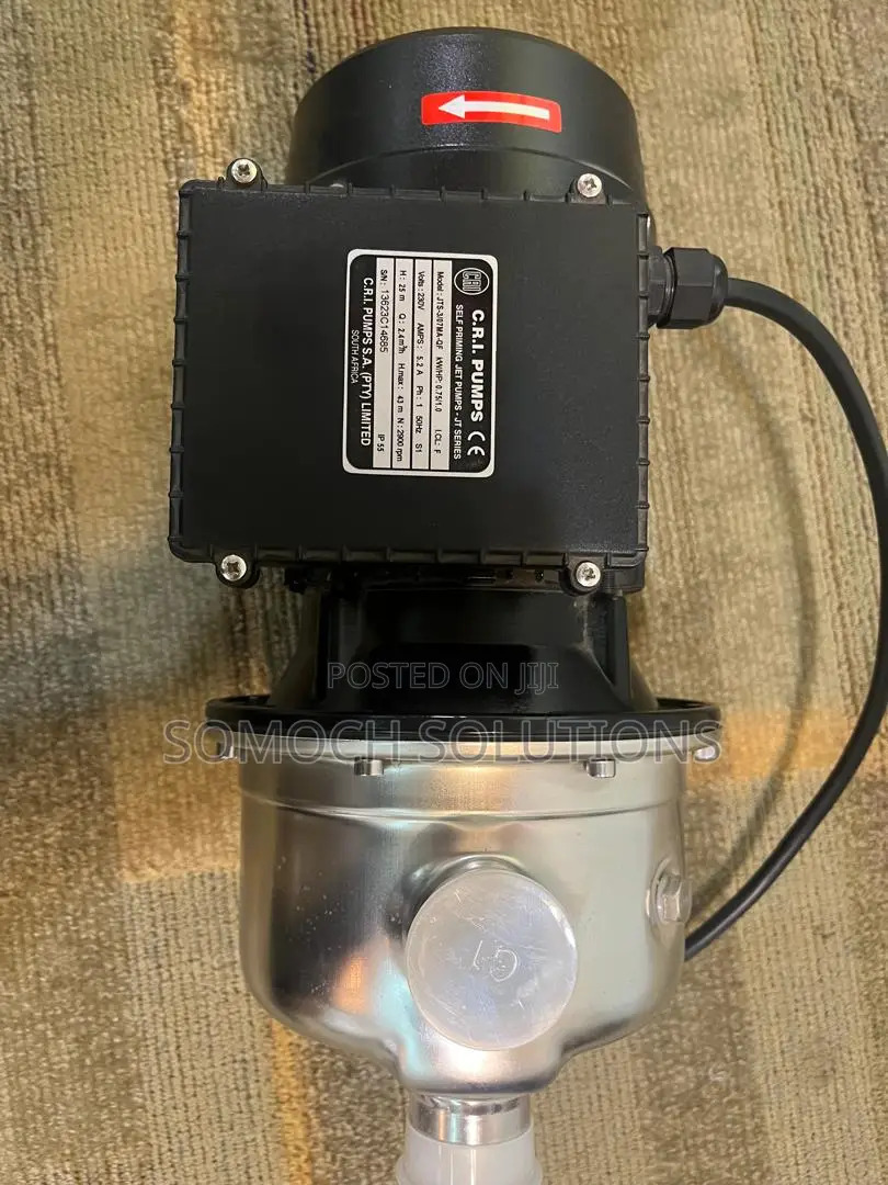 Domestic Pump Model Number: JTS-3/07MA C.R.I Pumps Self Prim