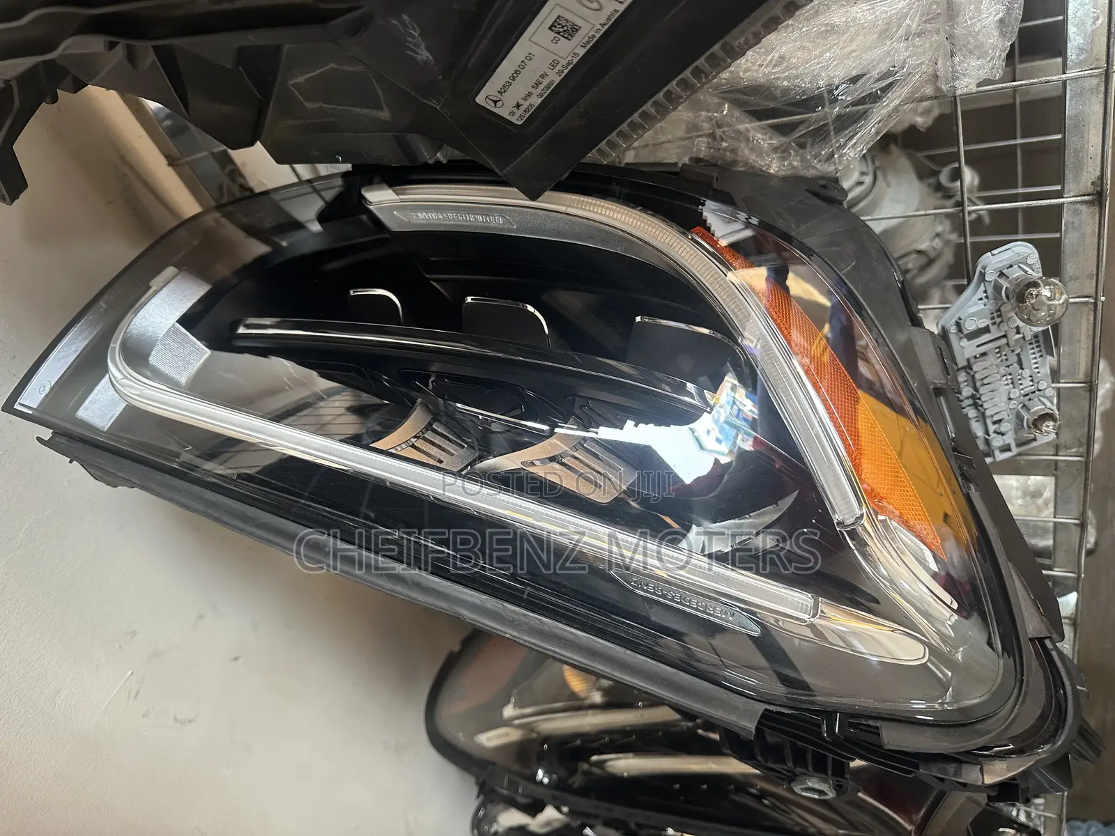 Mercedes Benz GLC 2020-2023 Led Headlight With Charger
