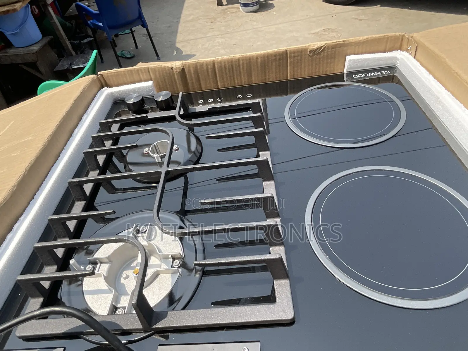 Classic Glass Designed Kenwood 2gas 2electric Inbuilt Cooker
