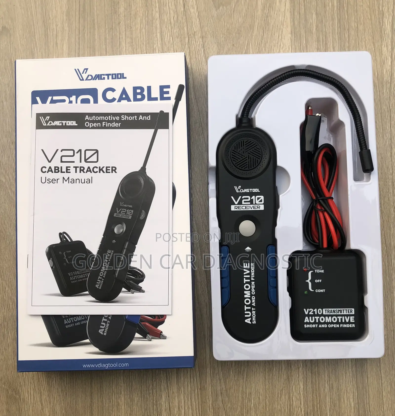 Vdiagtool V210 Car Circuit Wire Tracker Tracer 6v-42v