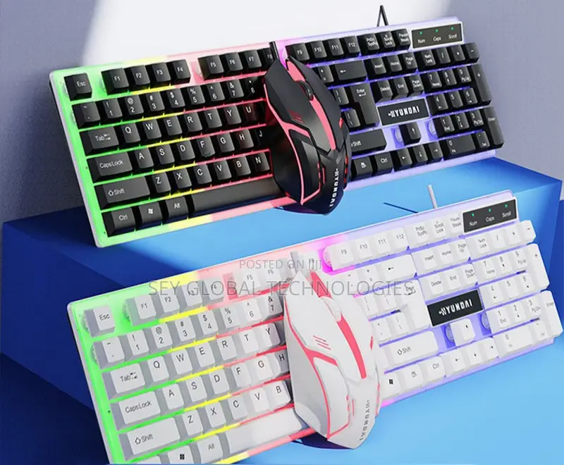 T6 Milang Gaming Wired Keyboard and Mouse Combo .