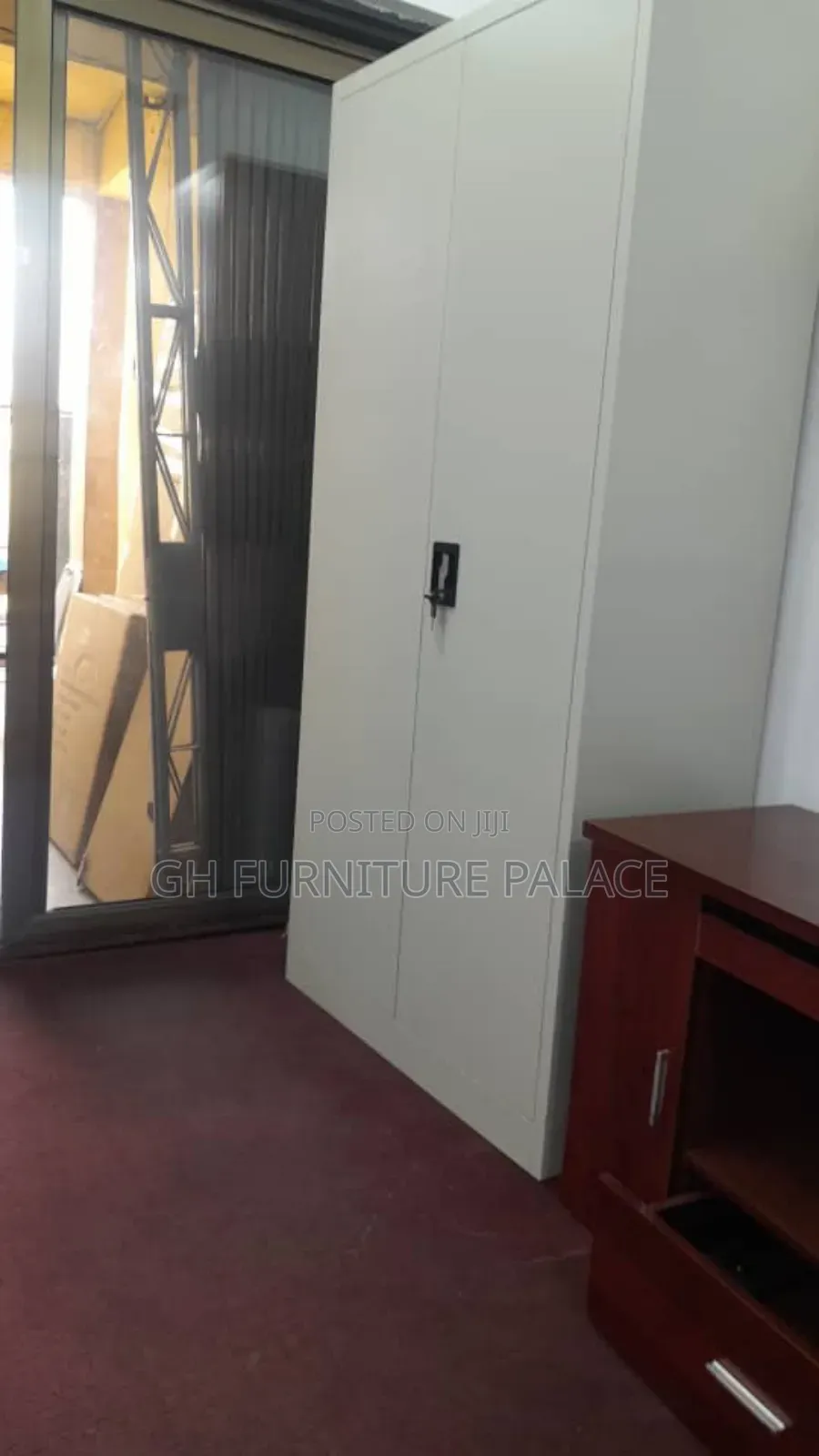 Open Metal Cabinet