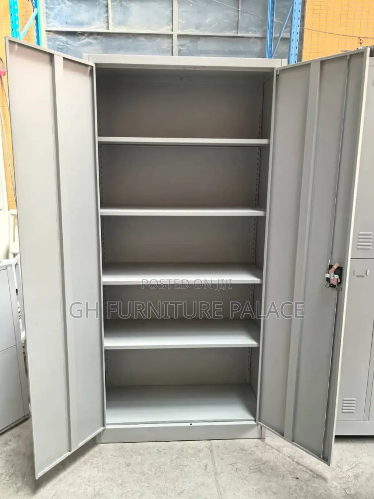 Open Metal Cabinet