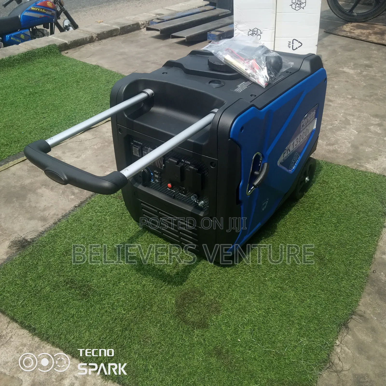 British Standard Perkins 10kva Inverter Geneset Petrol