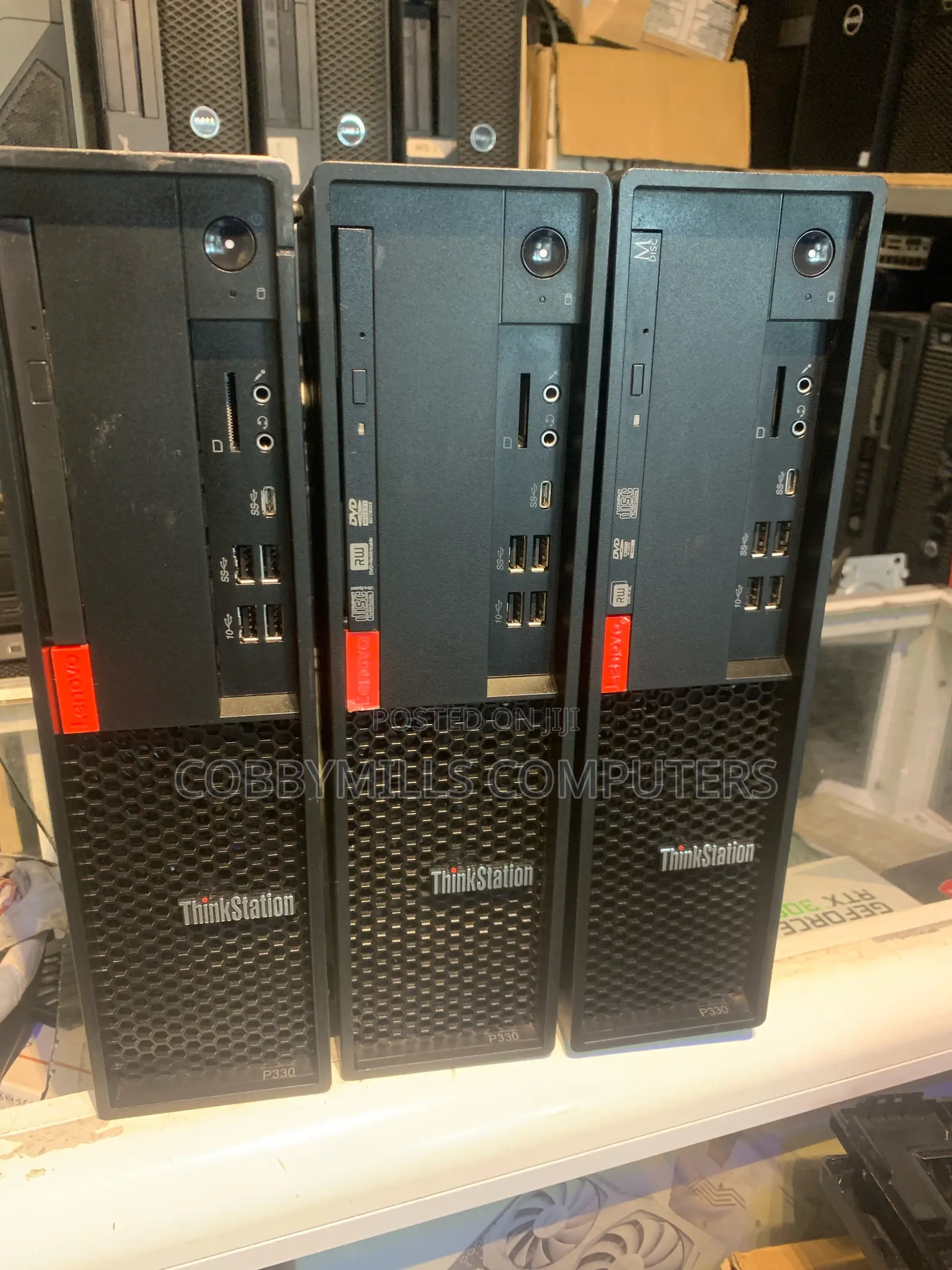 Desktop Computer Lenovo ThinkStation P330 8GB Intel Core I5 HDD 500GB