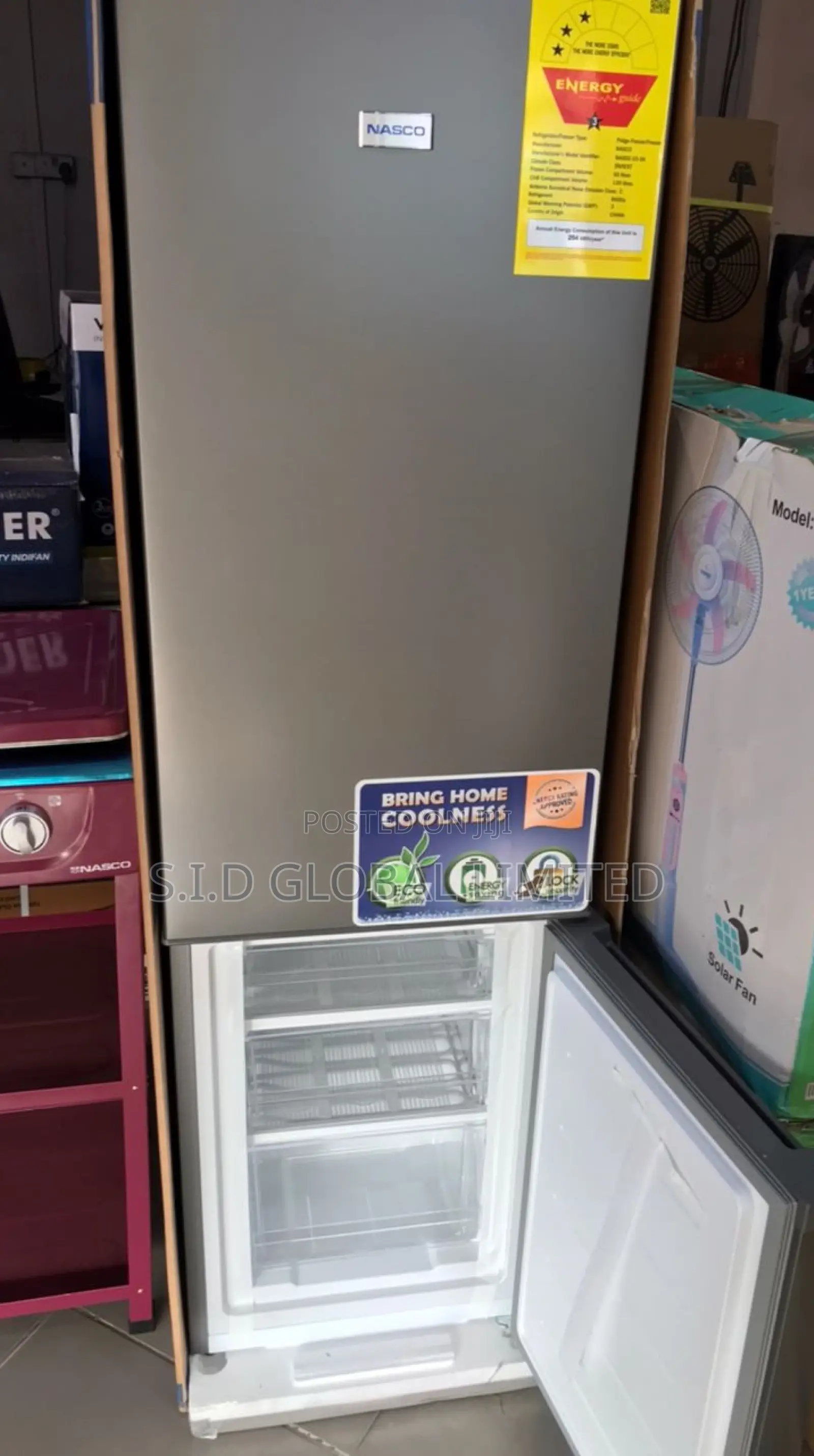 Good Food Preserving With Nasco 170ltr Bottom Freezer FRIDGE