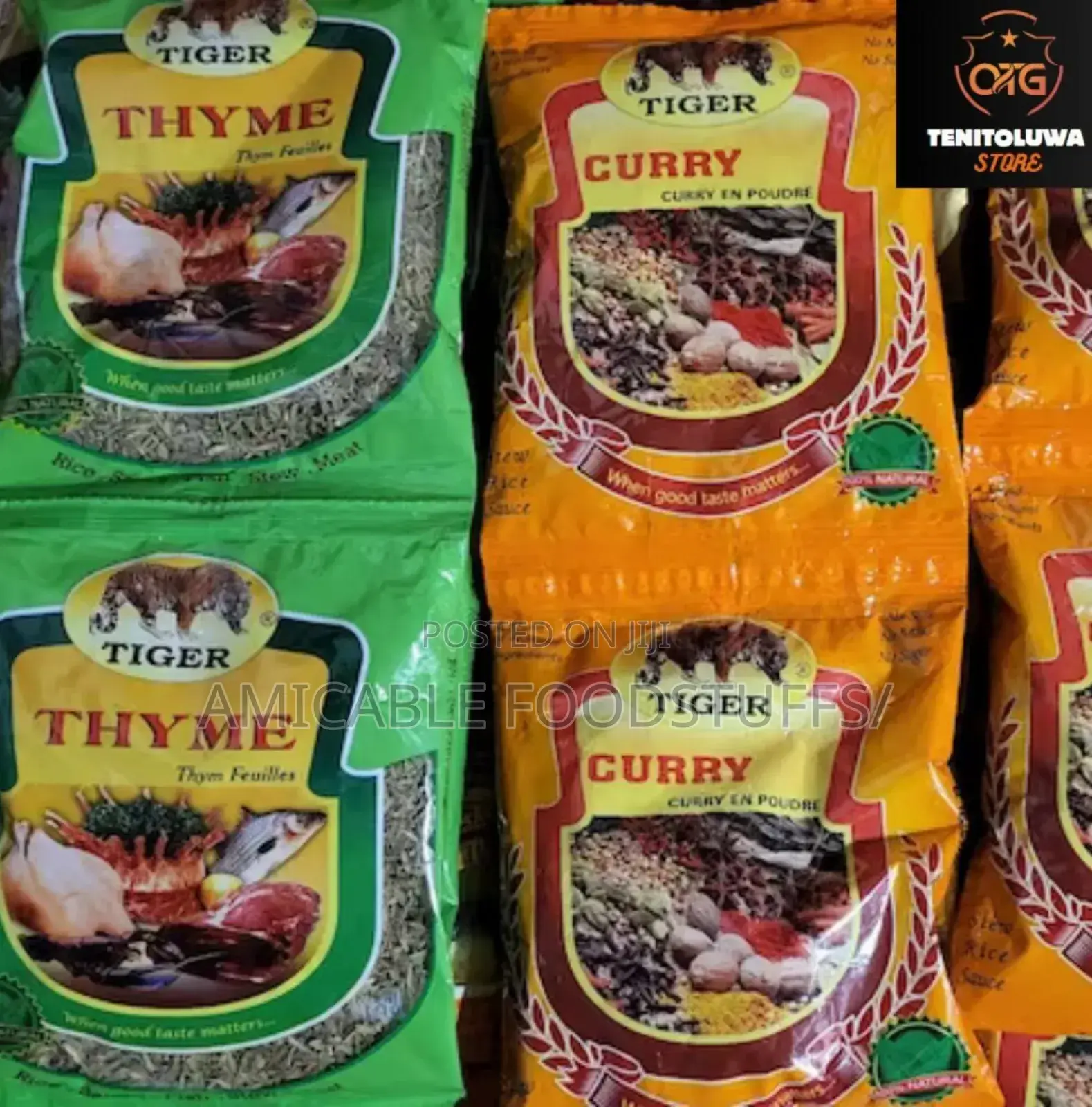 Tiger Thyme and Curry Powder 100g