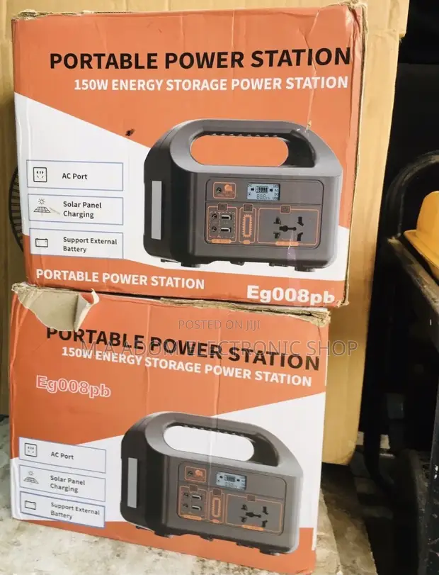 Enginstar Portable Power Station 150W 155wh Solar Generator for sale  GH  1,950  Adabraka  Tonaton.com
