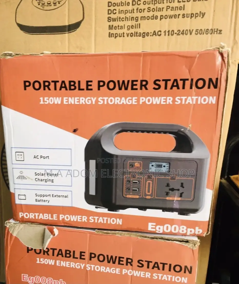 Affordable Enginstar Portable Power Station 150W 155wh Solar