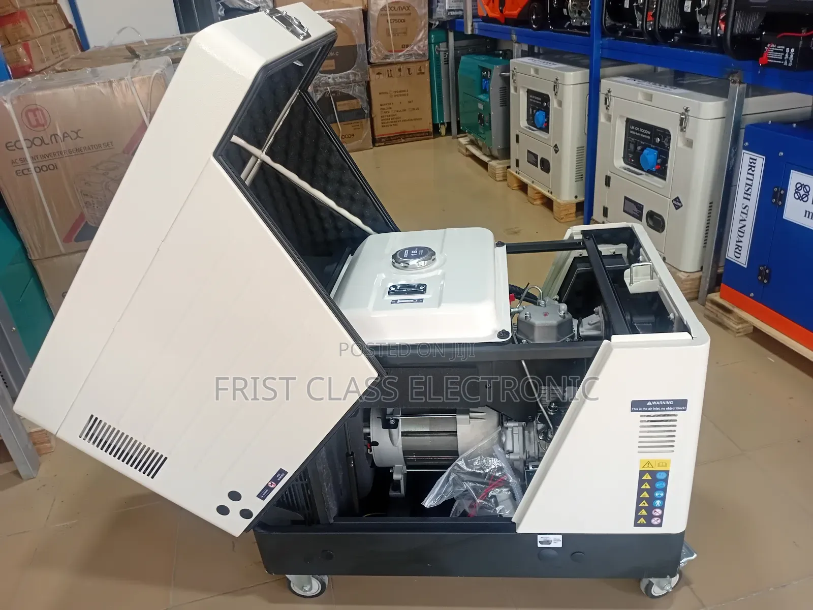 White Coloured Original Generator Operative Generator Best