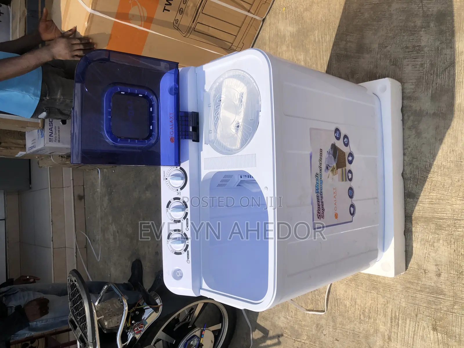 Galaxy Washing Machine Semi Automatic Twin Top 7 Kg