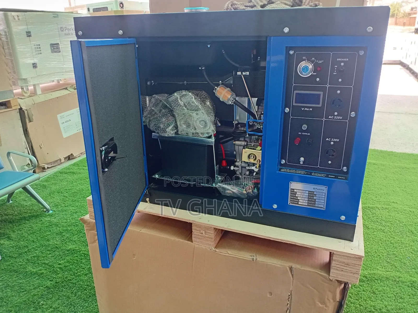 Silent 15kva Diesel Perkins Generator UK Model Generat Gener