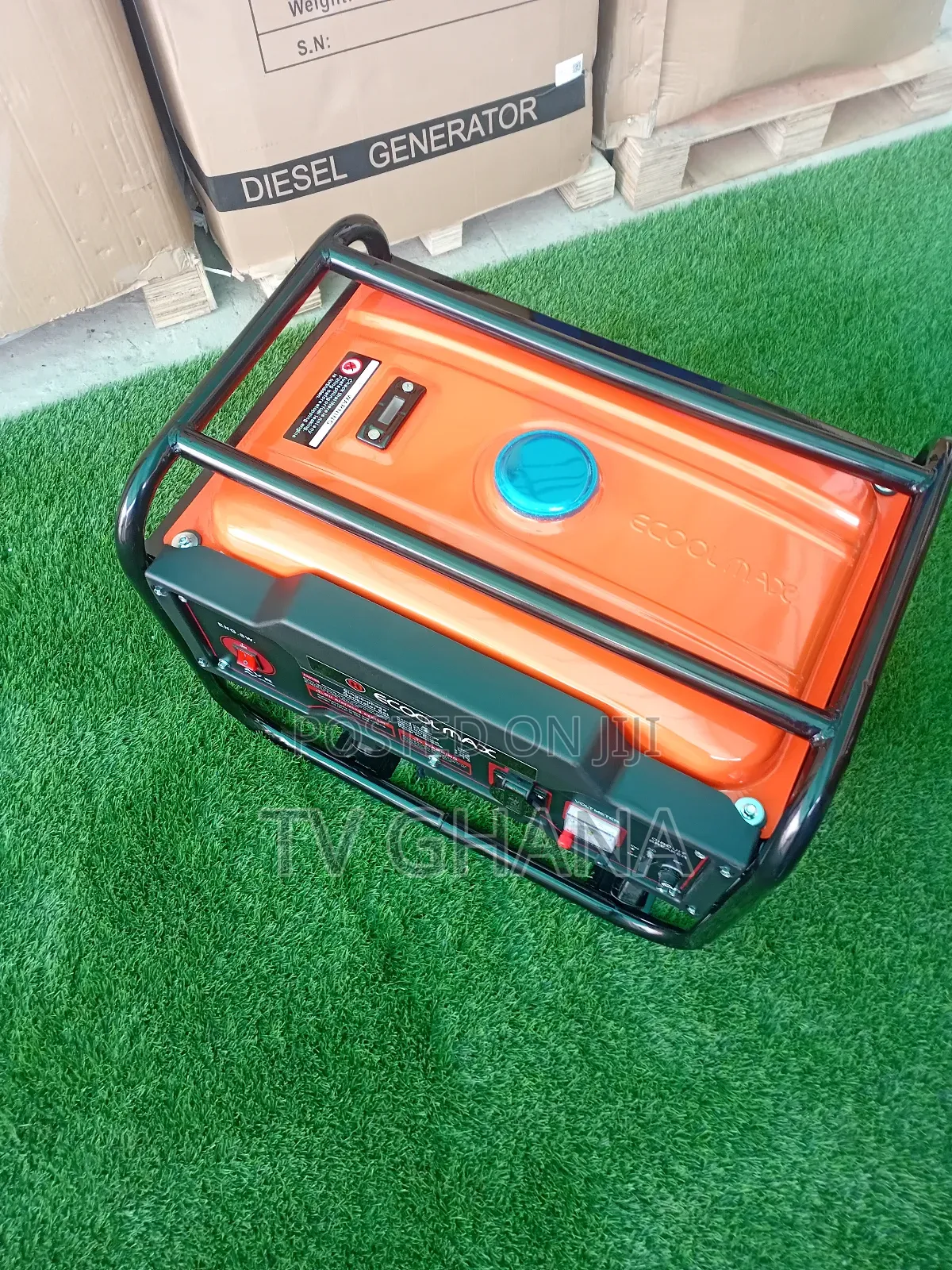 Smaller Size 7.0kva 8000wats Ecoolmax Generator Japan Model