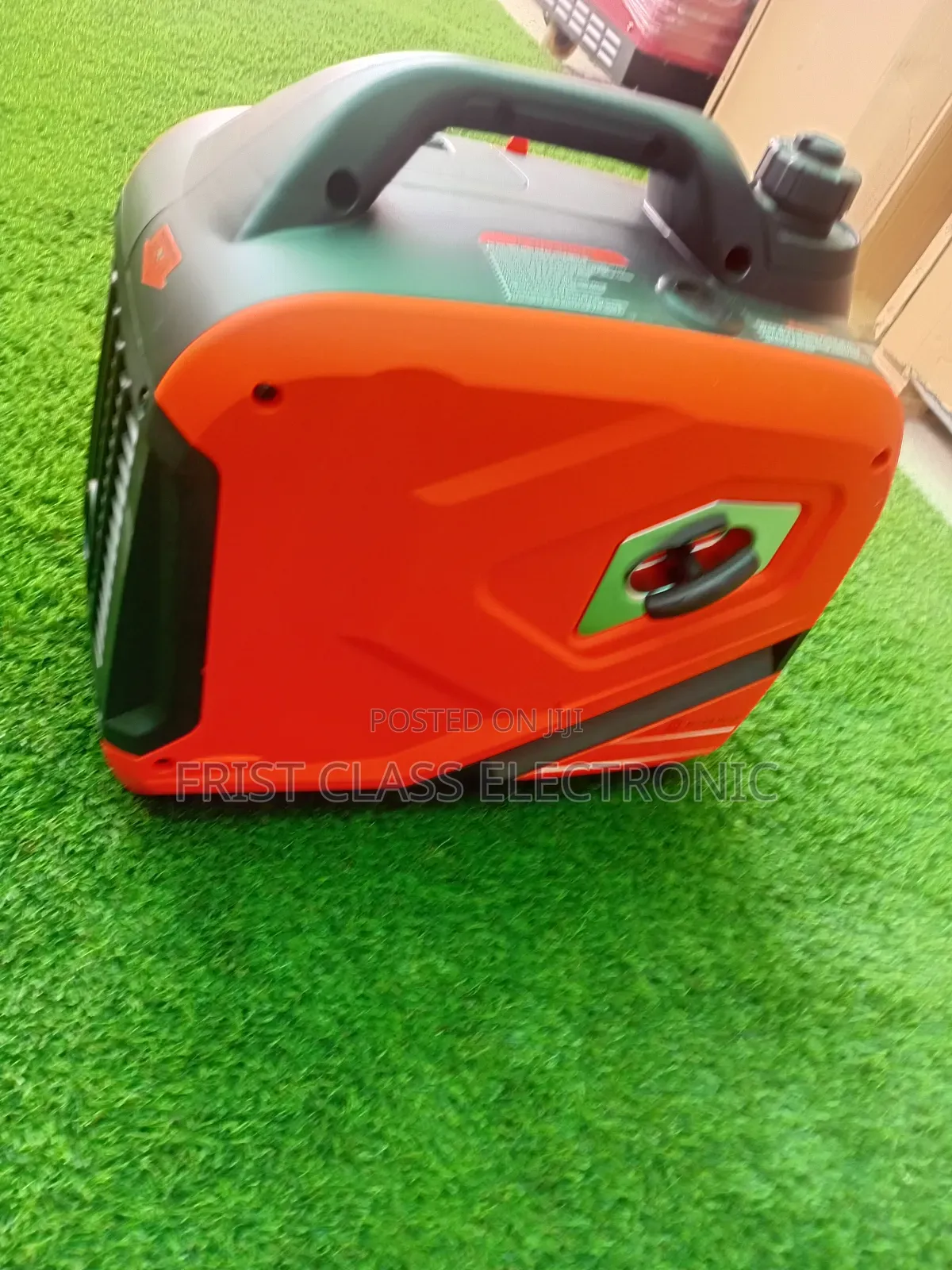 Black and Orange Outmoded Ecoolmax 8000wax Inverter