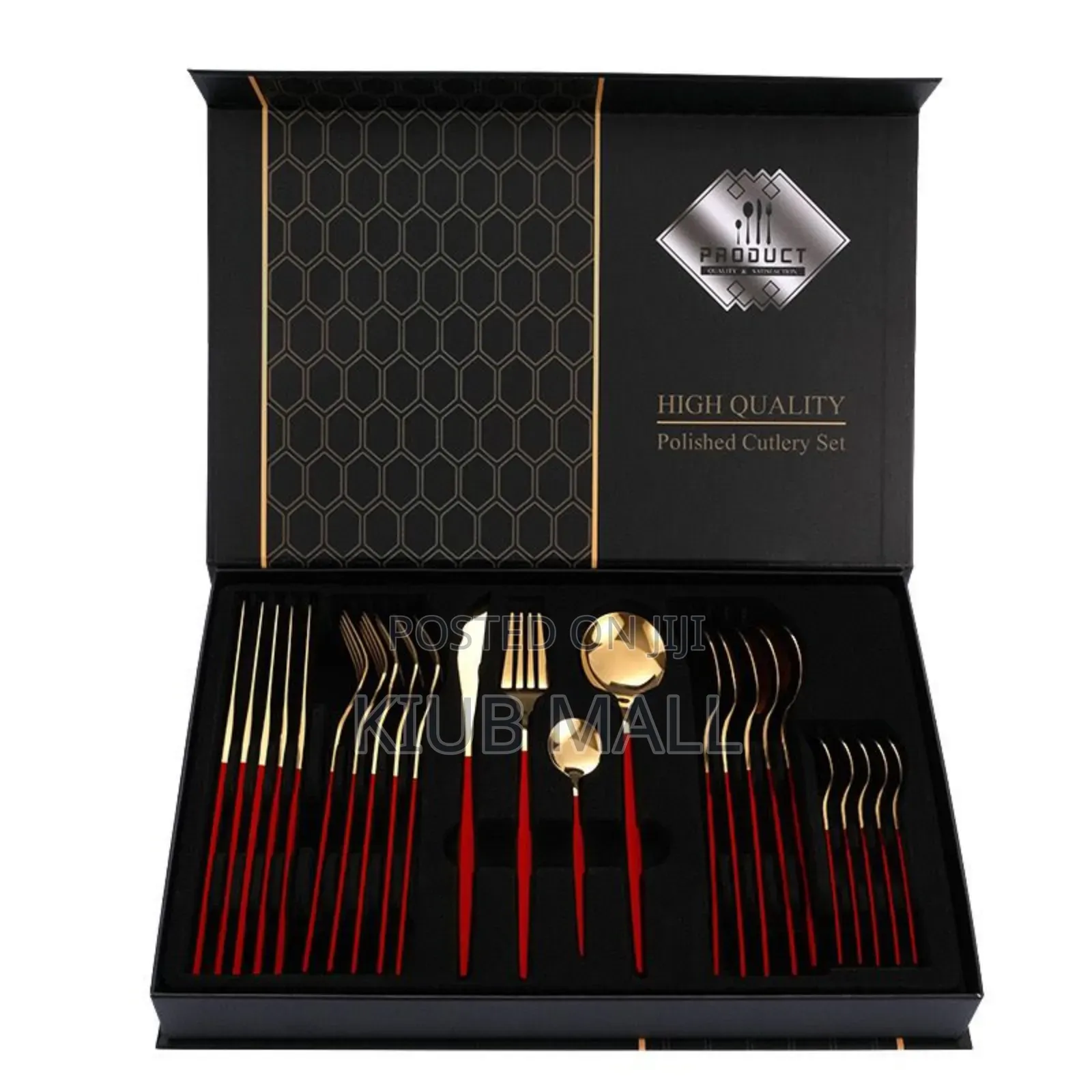 24 Pieces Quality Luxurious Cutlery Set