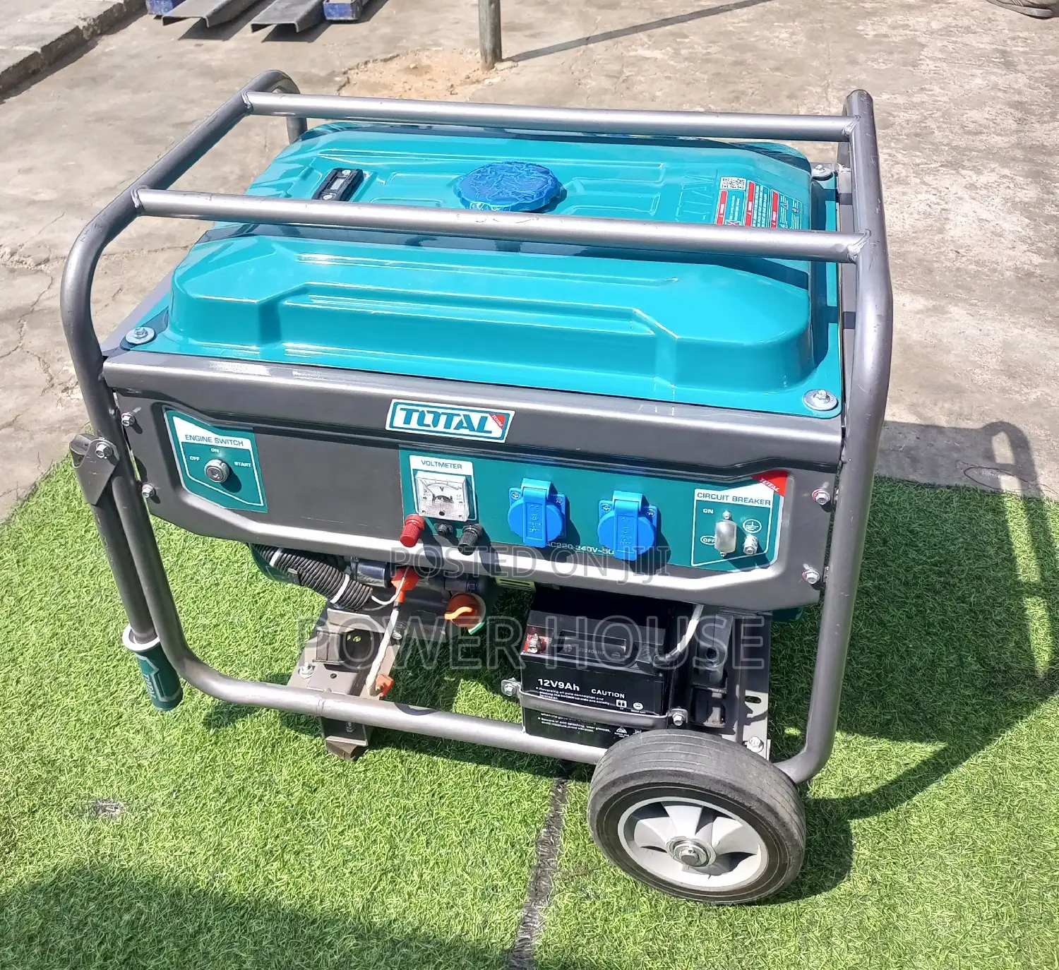 Uncut Petrol Generator 10kva Total Generator 13000w 230v