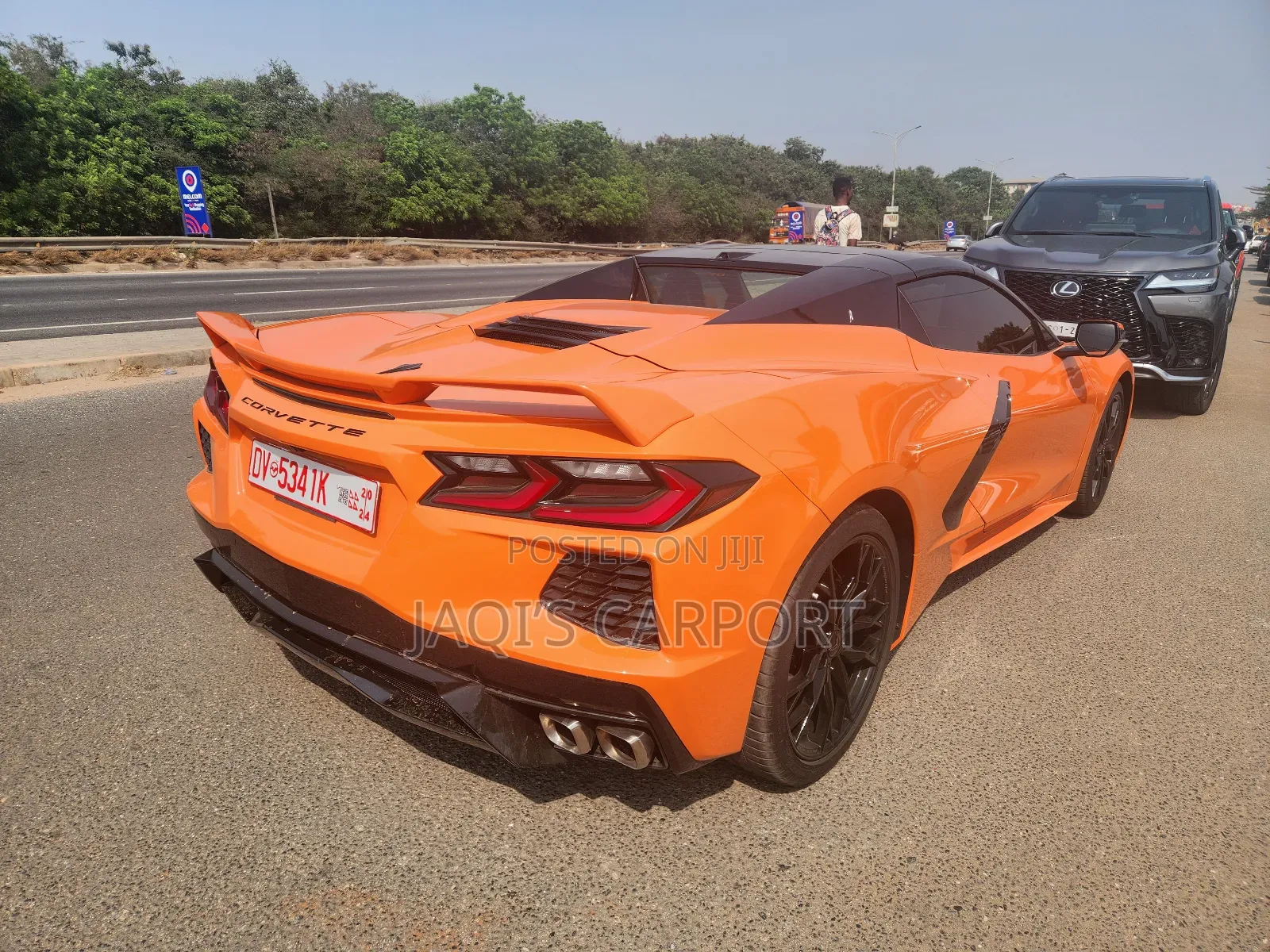 Chevrolet Corvette 2023 Orange