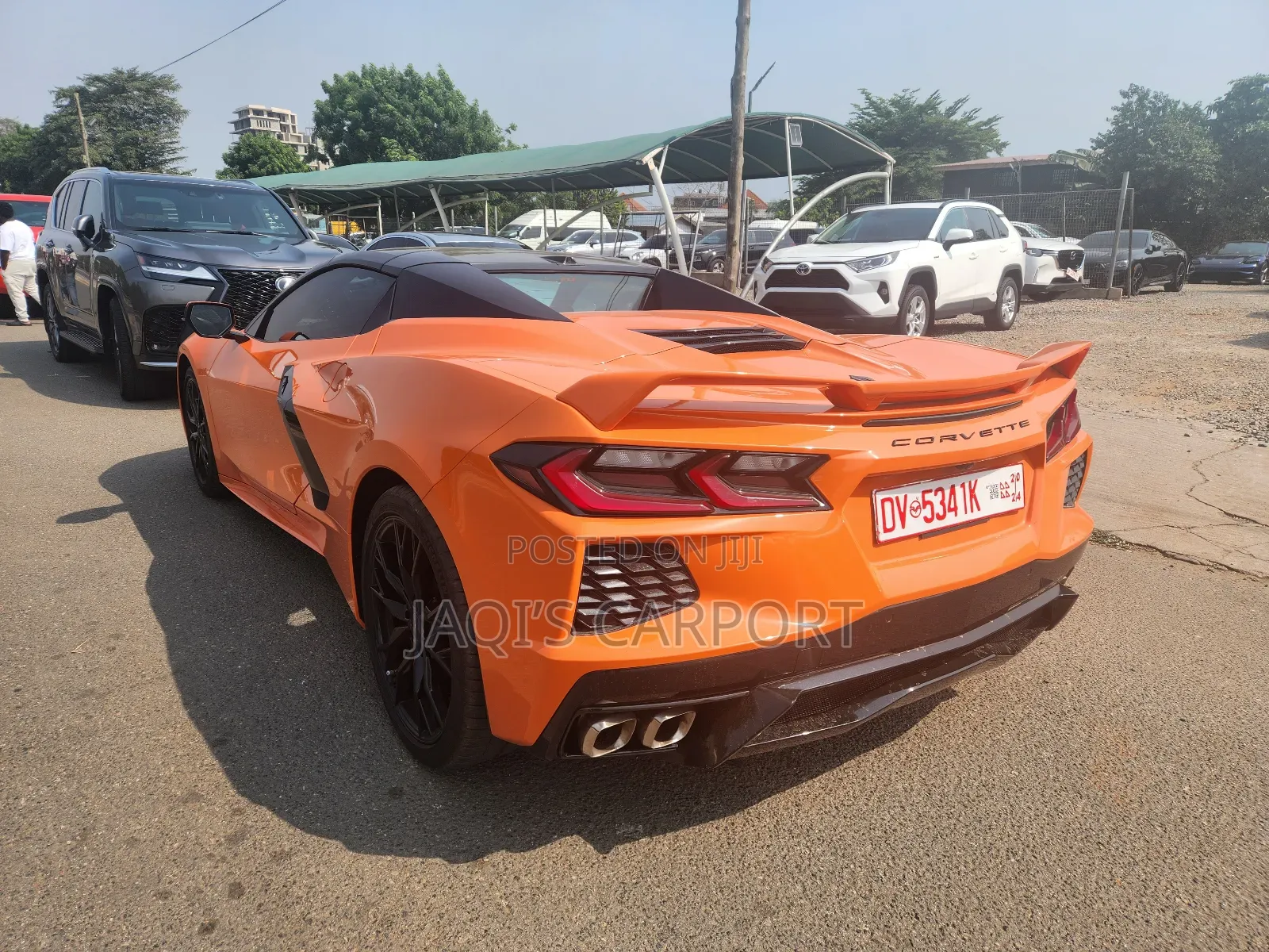 Chevrolet Corvette 2023 Orange