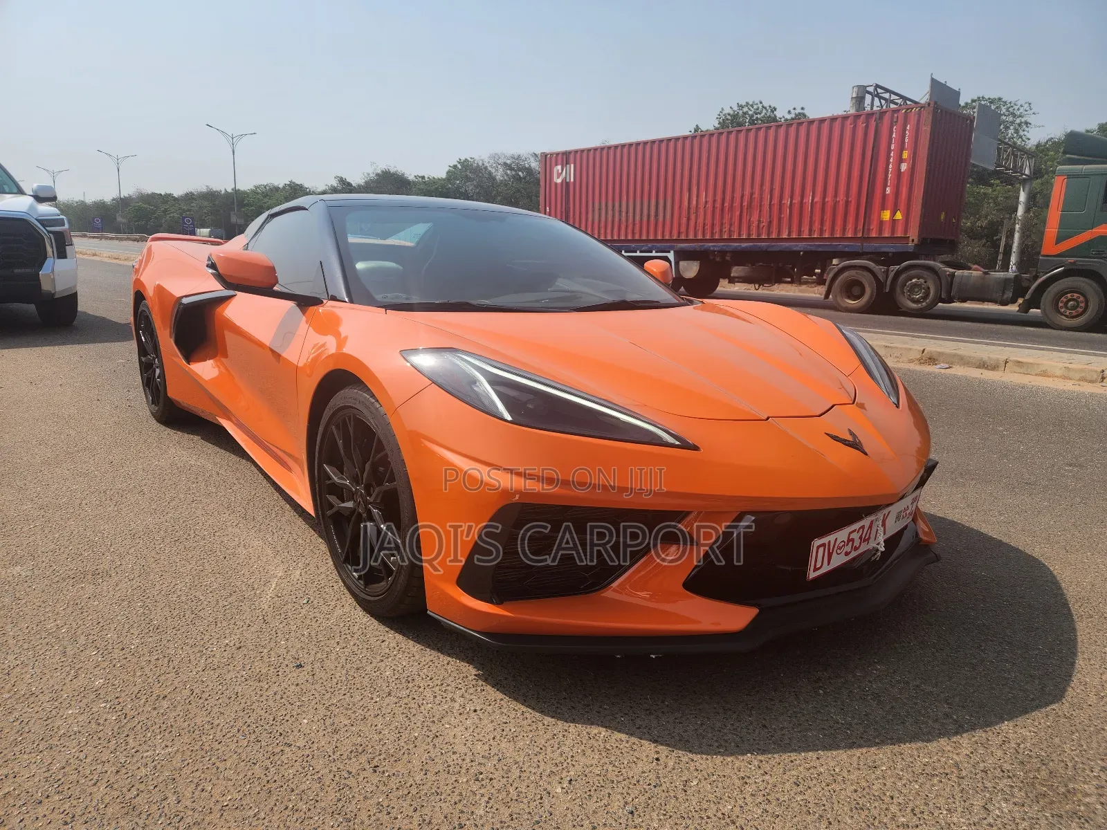 Chevrolet Corvette 2023 Orange