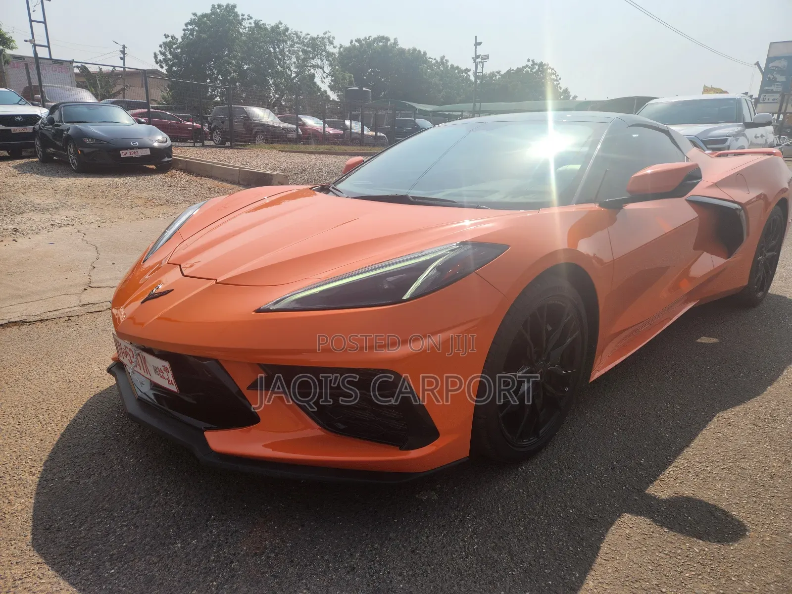 Chevrolet Corvette 2023 Orange