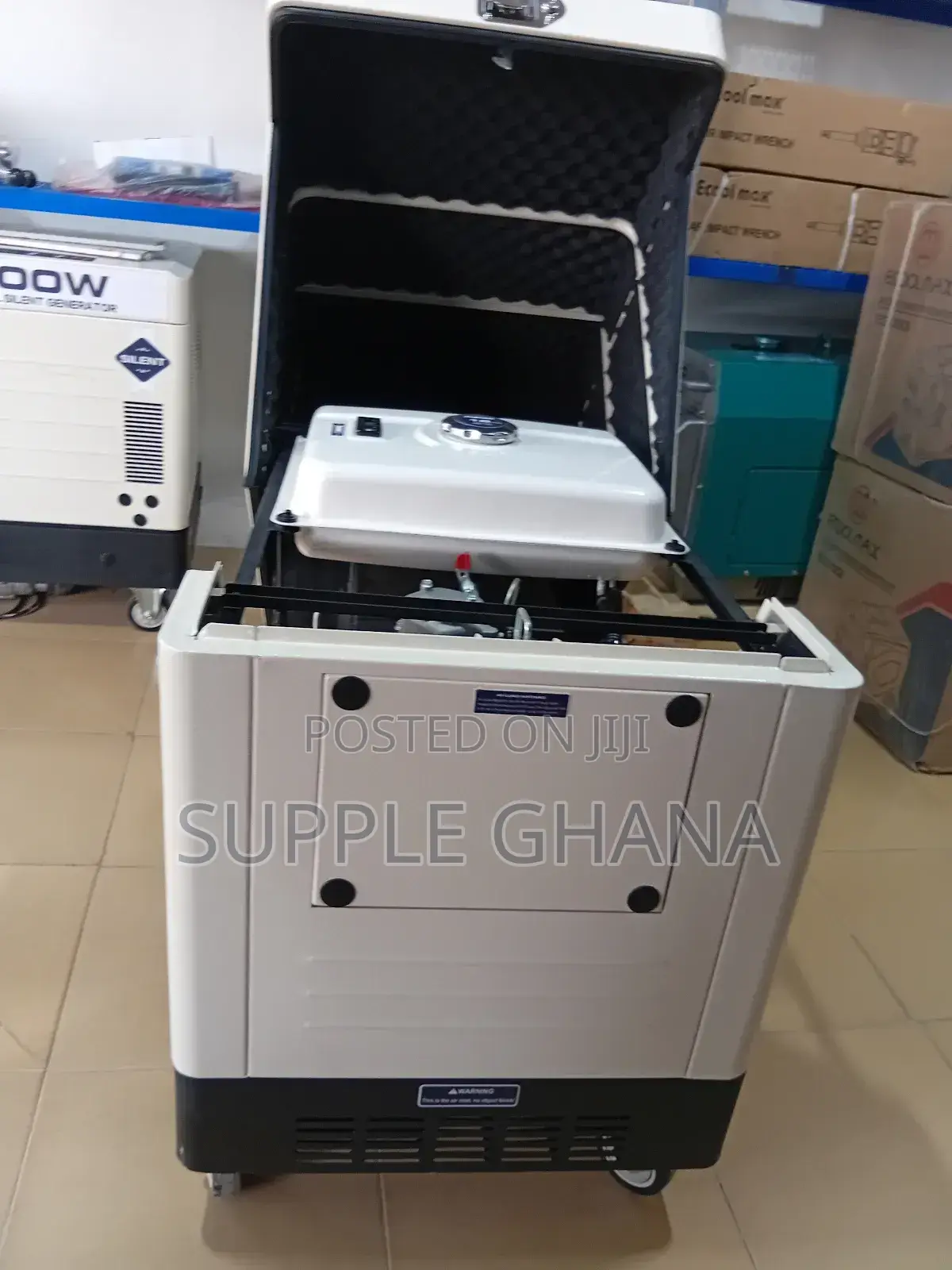 Energetic 15kva Diesel Engine Generator Silent UK Model