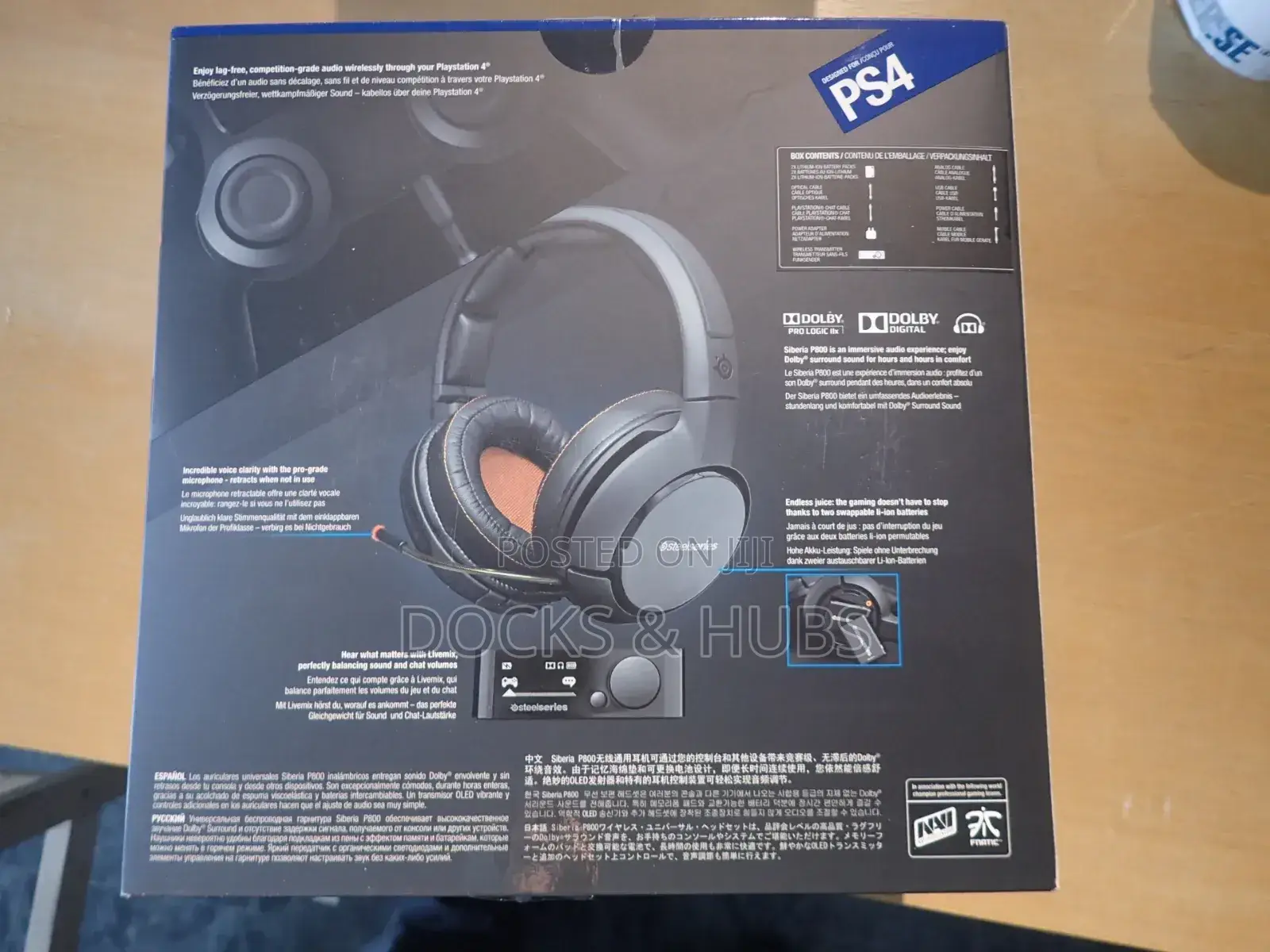Steelseries Siberia P800 Wireless Gaming Headset - Dolby 7.1
