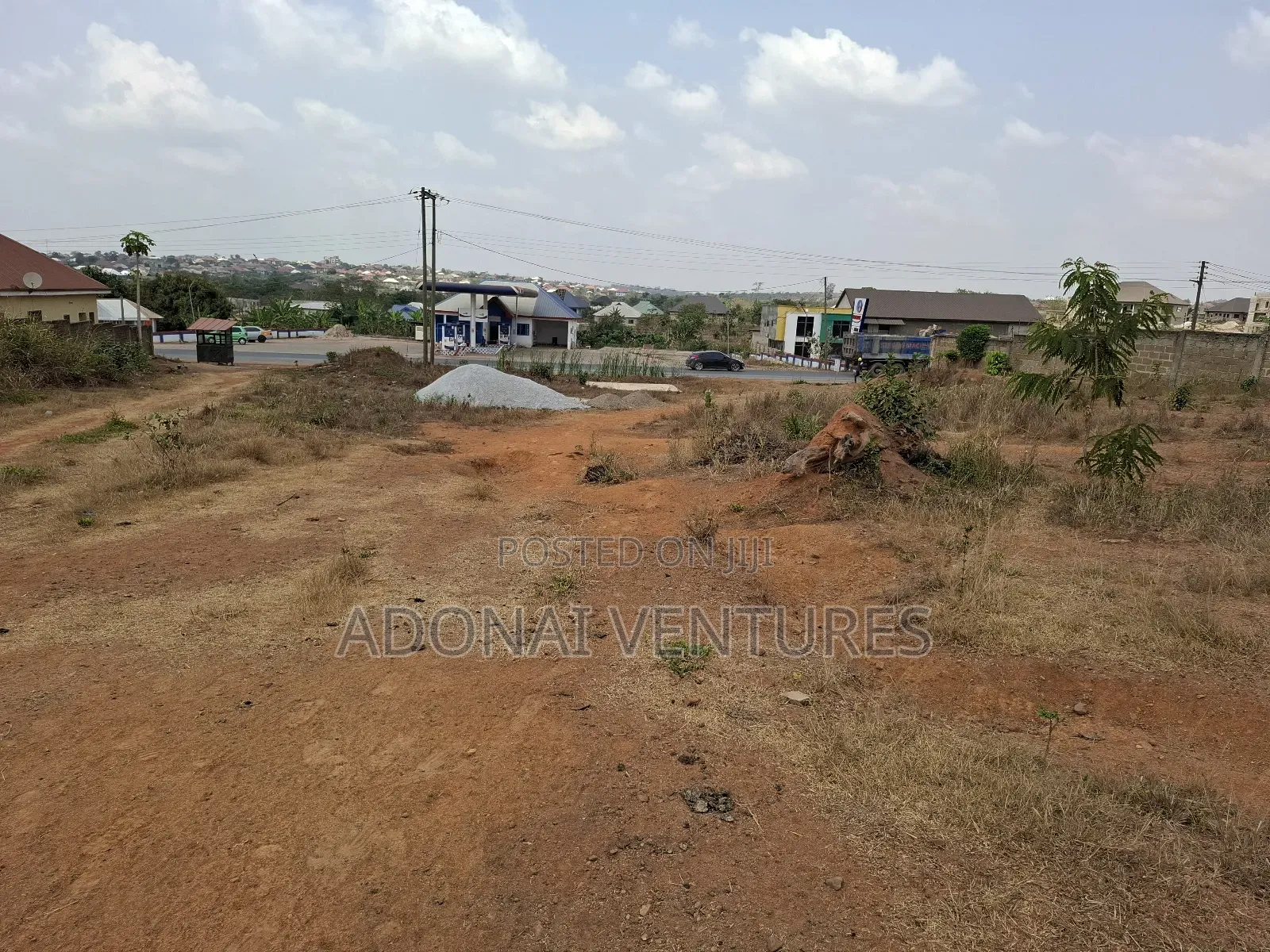 Main Road 2 Plot of Land for Sale in Sokoban to Trede