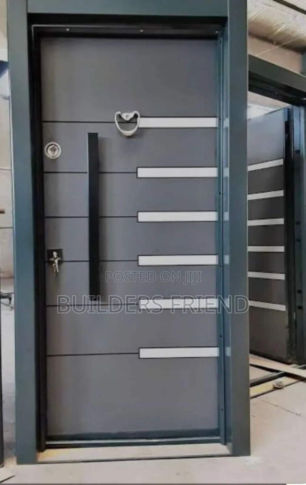 Executive Composite Heavy One Half Turkish Security Door Set