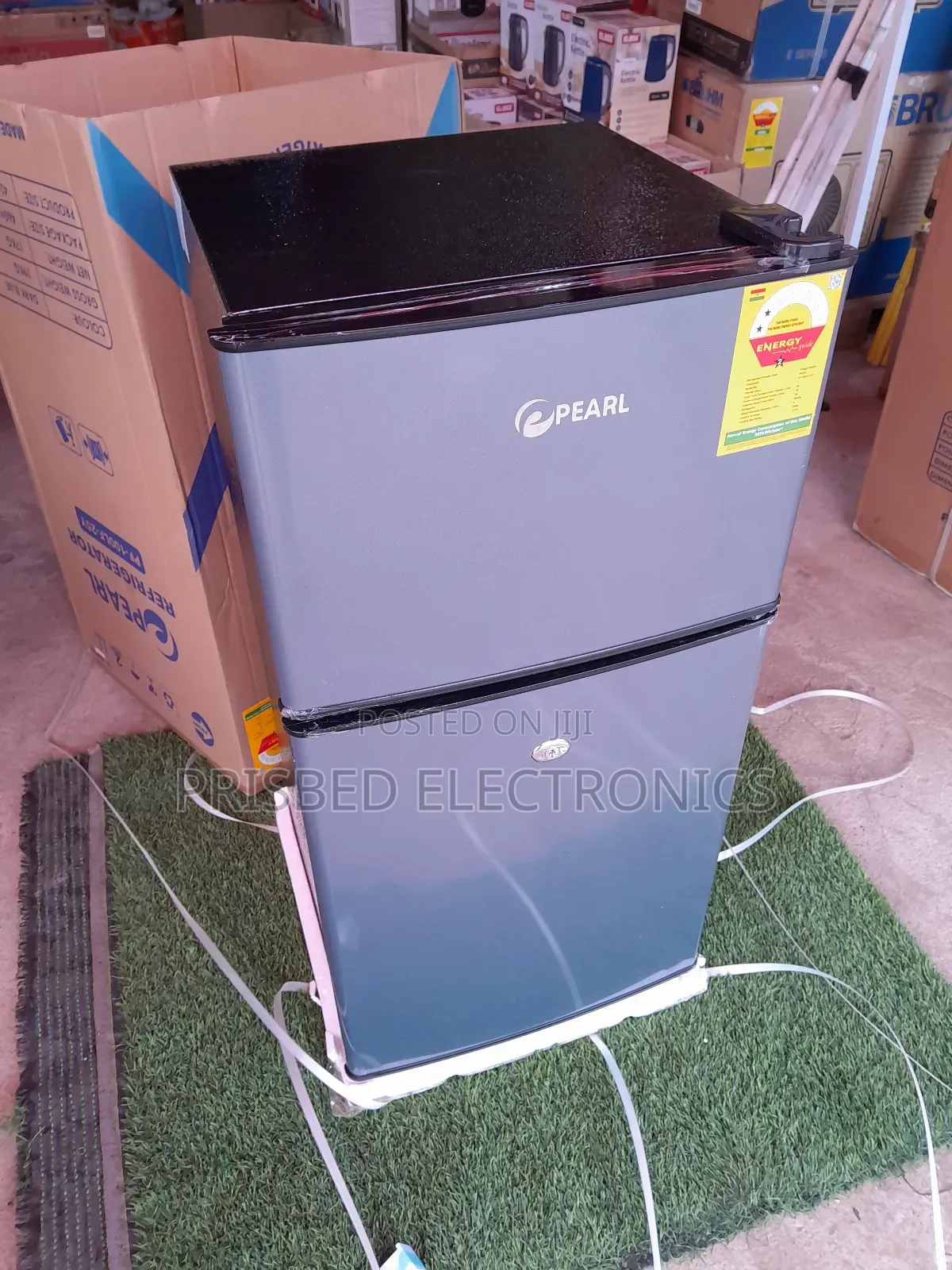 ]]Pearl Table to Double Door Fridge 80 Lit