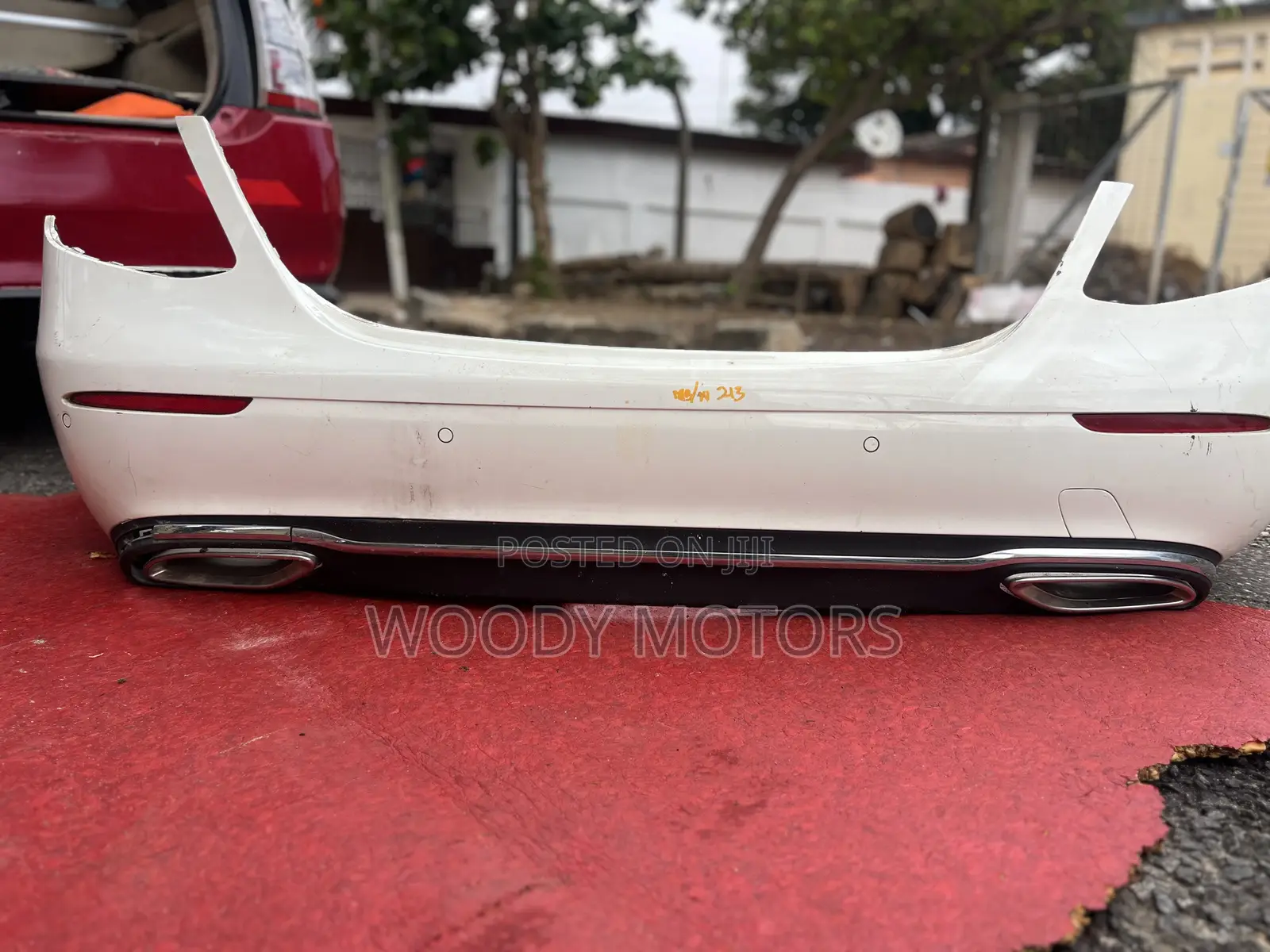 Mercedes Benz E300 Rear Bumper Complete