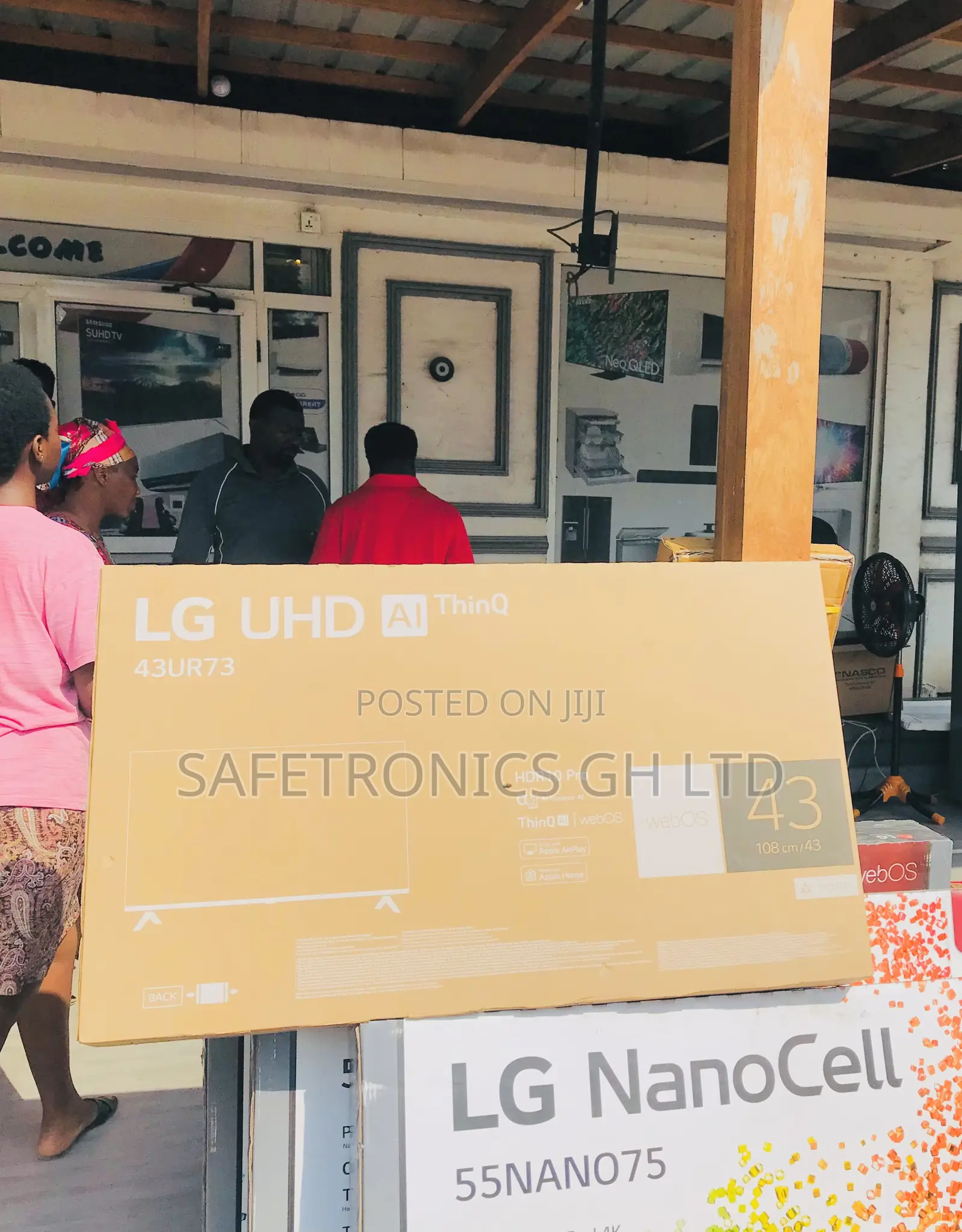 Get LG Clever UQ70 Smart Led 43 Inch Tv