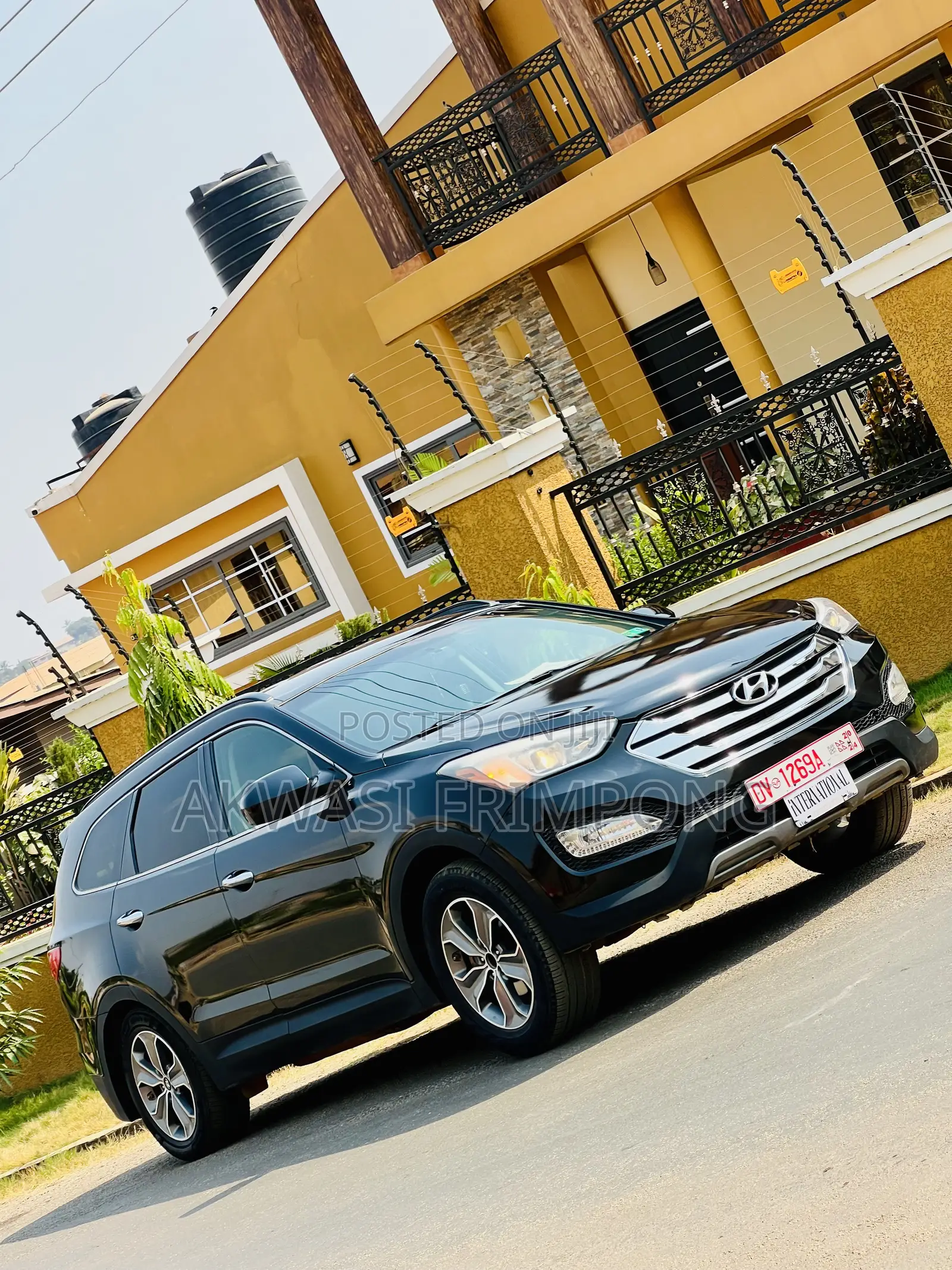 Hyundai Santa Fe Limited 4dr SUV (3.3L 6cyl 6A) 2014 Black