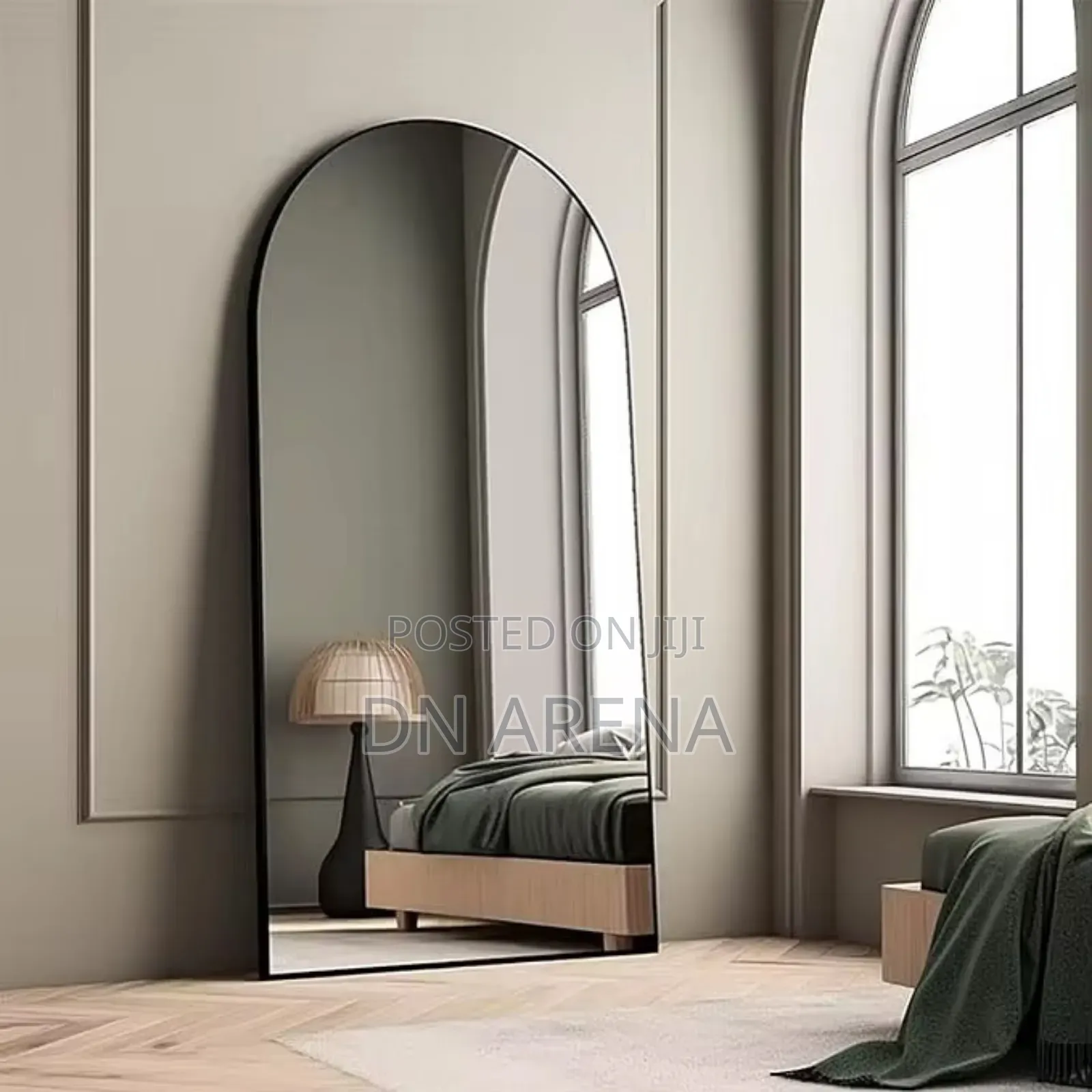 Arched Mirror Full Body Length Size: 80cm*180cm