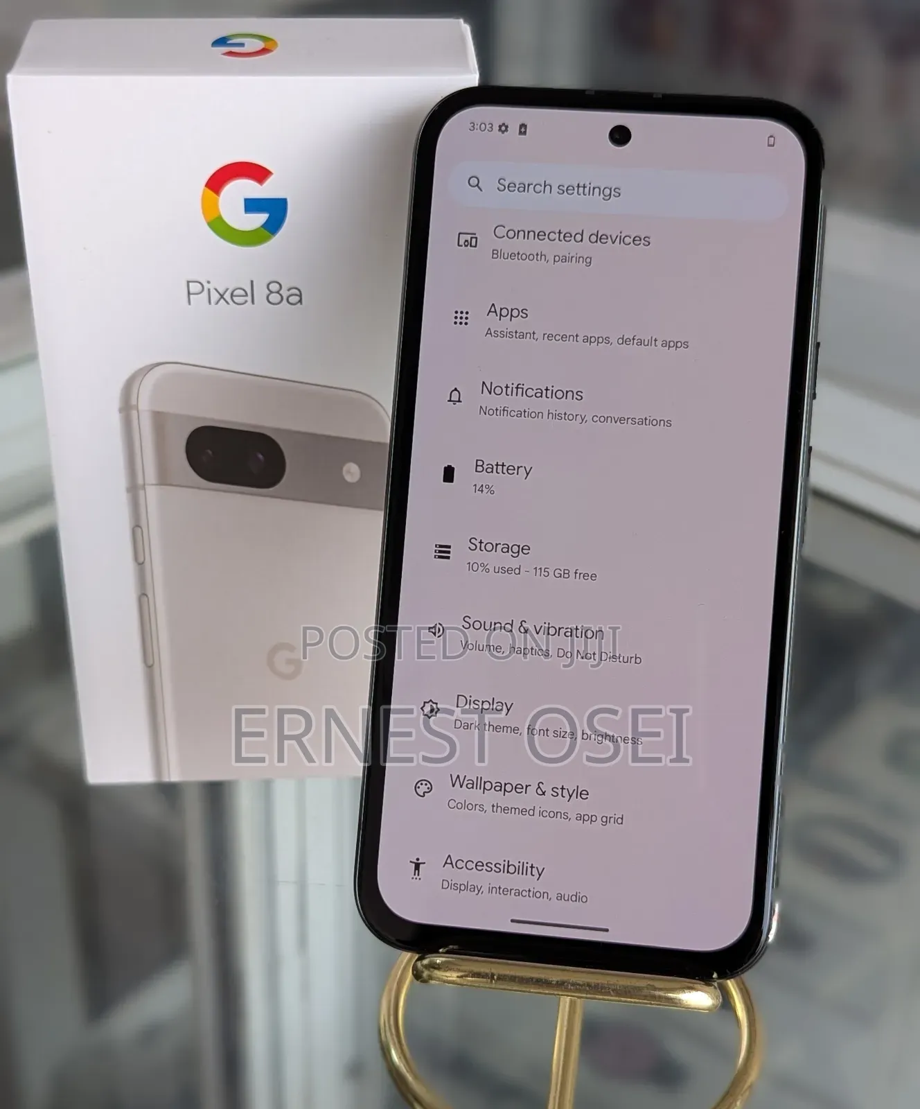 Google Pixel 8a 128 GB Black