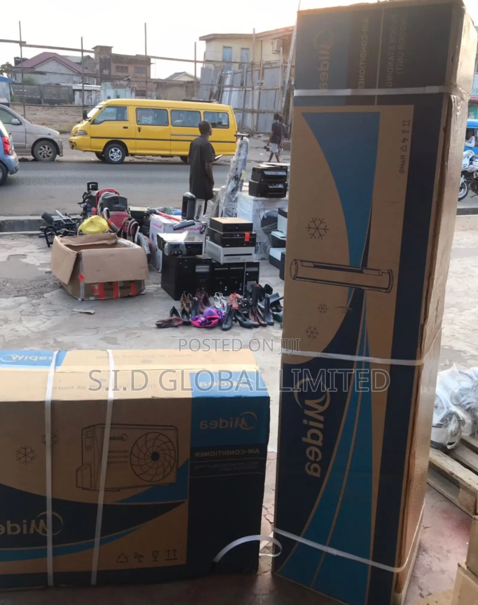 Over Come Heat With MIDEA-2.5HP-FLOOR STANDING-AC-INVERTER