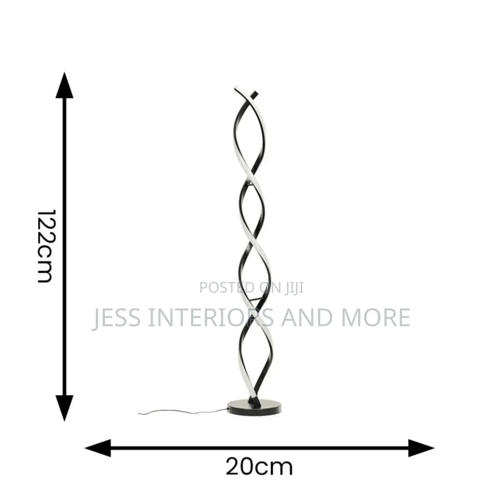 LED Twist Floor Lamp