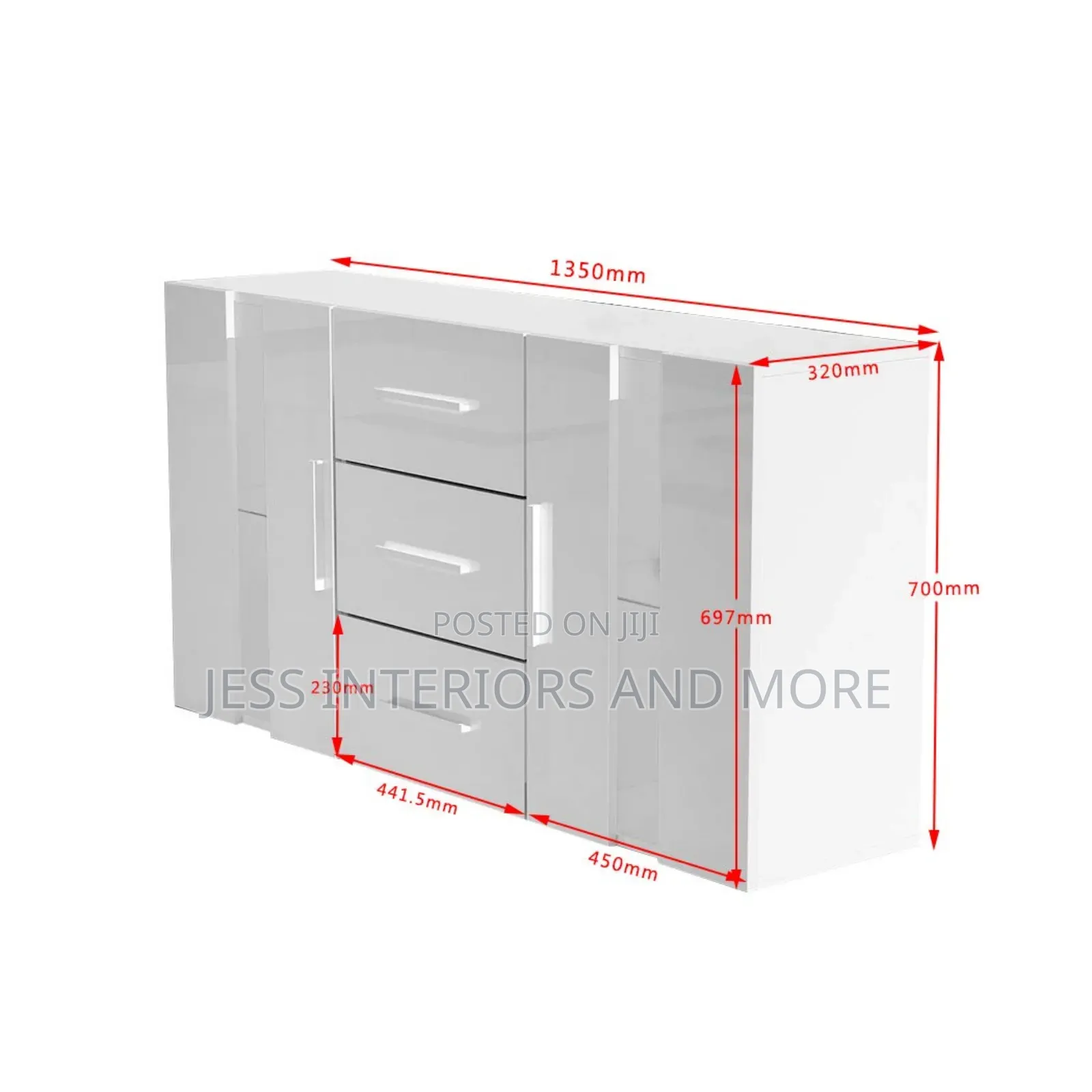 Glossy Console Table