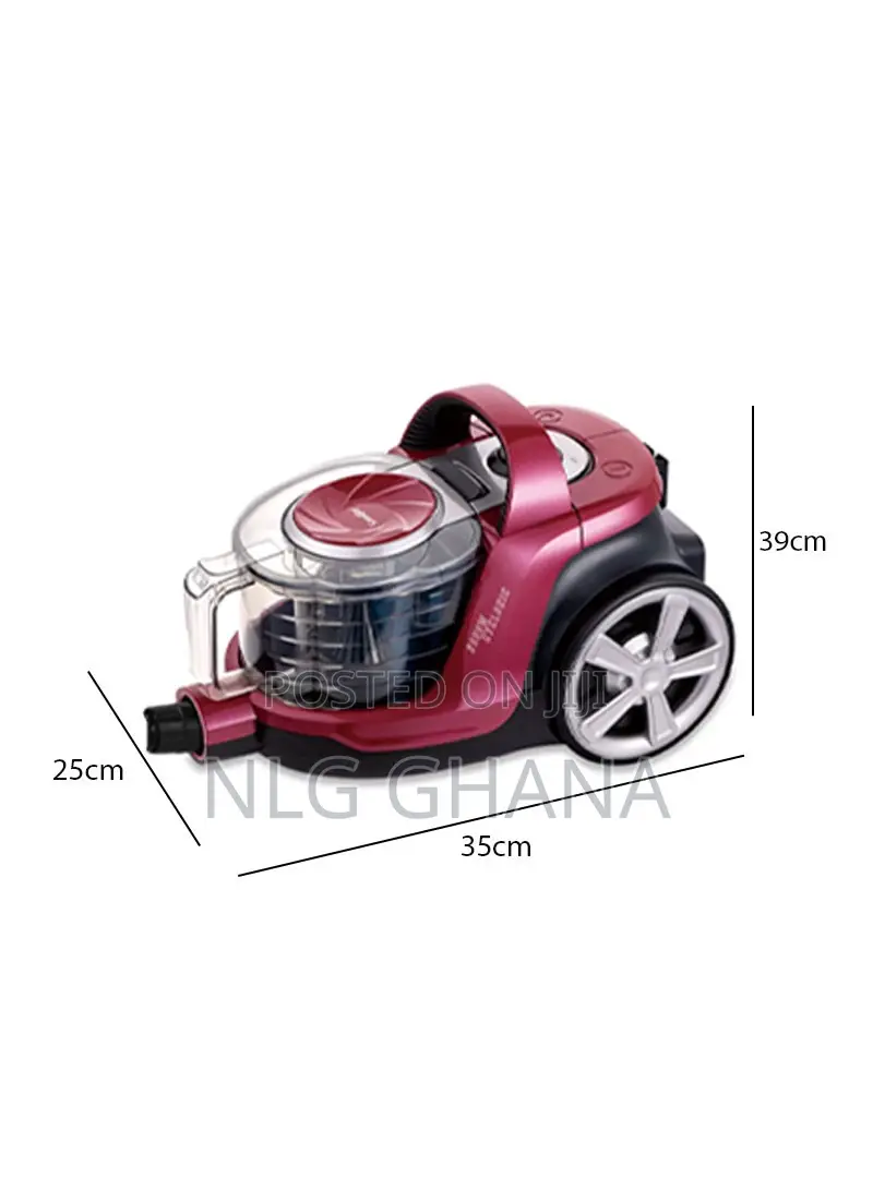 2800W 3L Bag Less Canister Corded Vacuum Cleaner, Cyclonic V