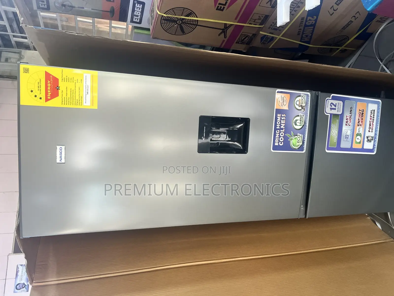 Space Efficient 268l | Water Dispenser Nasd2-36 Nasco Fridge