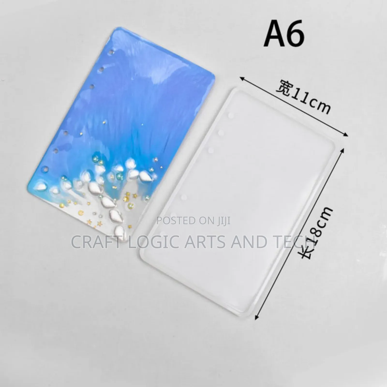 Notebook Cover Mold A5 A6 A7 Epoxy Resin Book Mold
