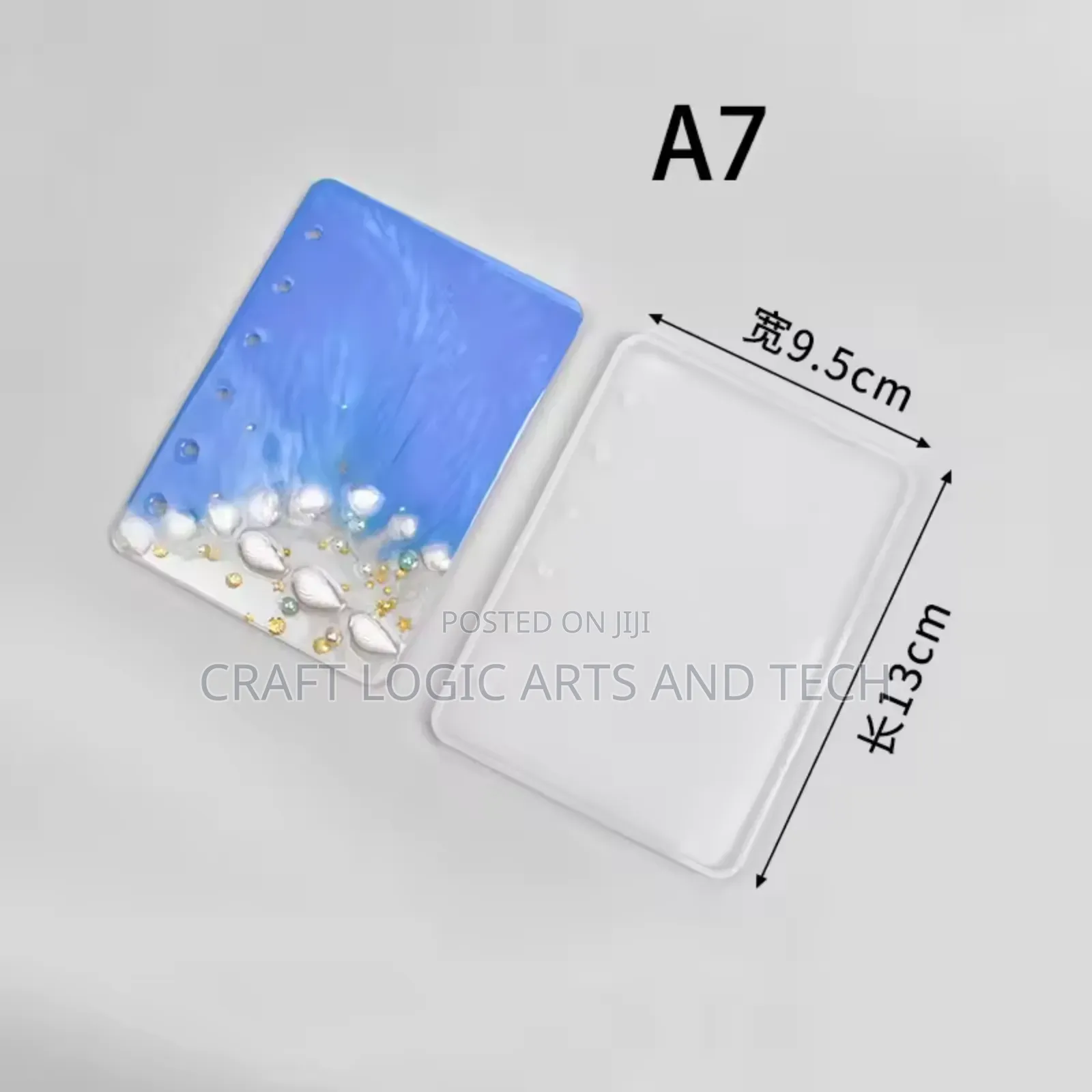 Notebook Cover Mold A5 A6 A7 Epoxy Resin Book Mold