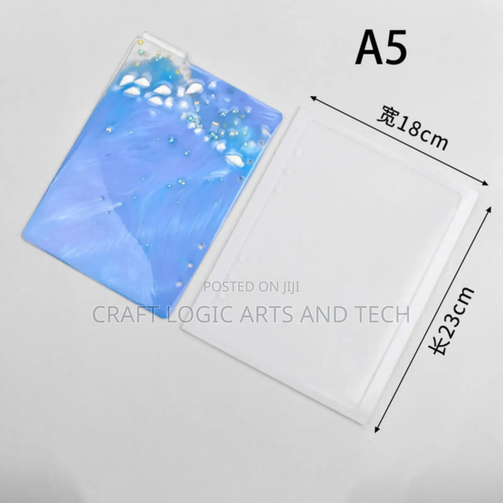 Notebook Cover Mold A5 A6 A7 Epoxy Resin Book Mold