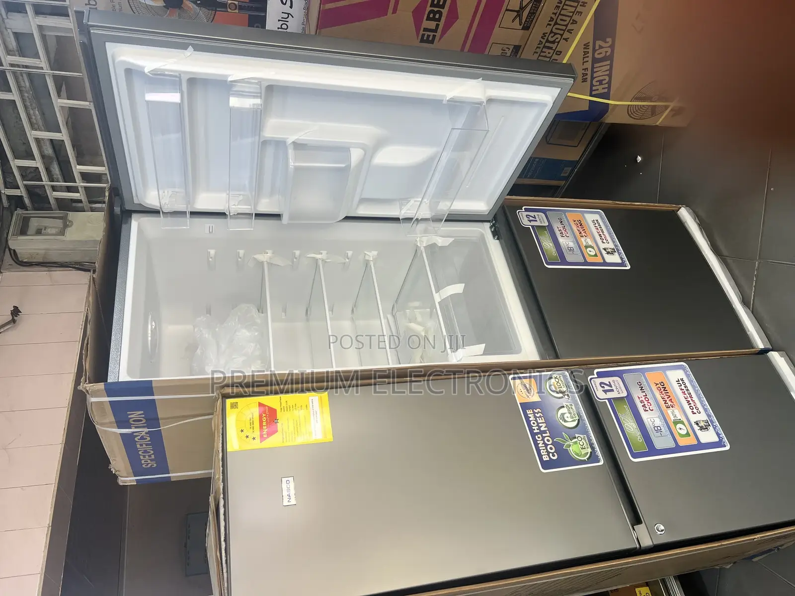 A+ Energy Rating 268l Nasco Bottom Freezer, Water Dispenser