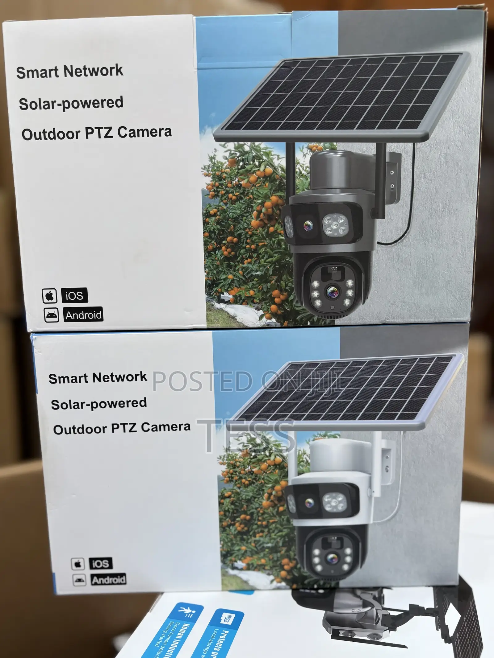 Solar 4g PTZ Dual Lens Camera 4mp Motion Detection (Alpha)