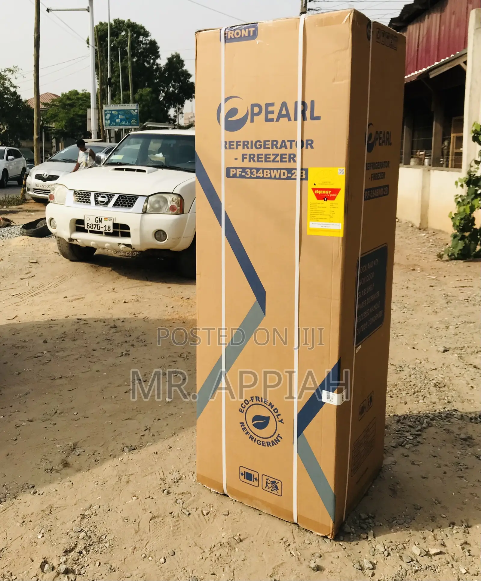 Smart Cooling Pearl Pf-334bwd Bottom Freezer Fridge.