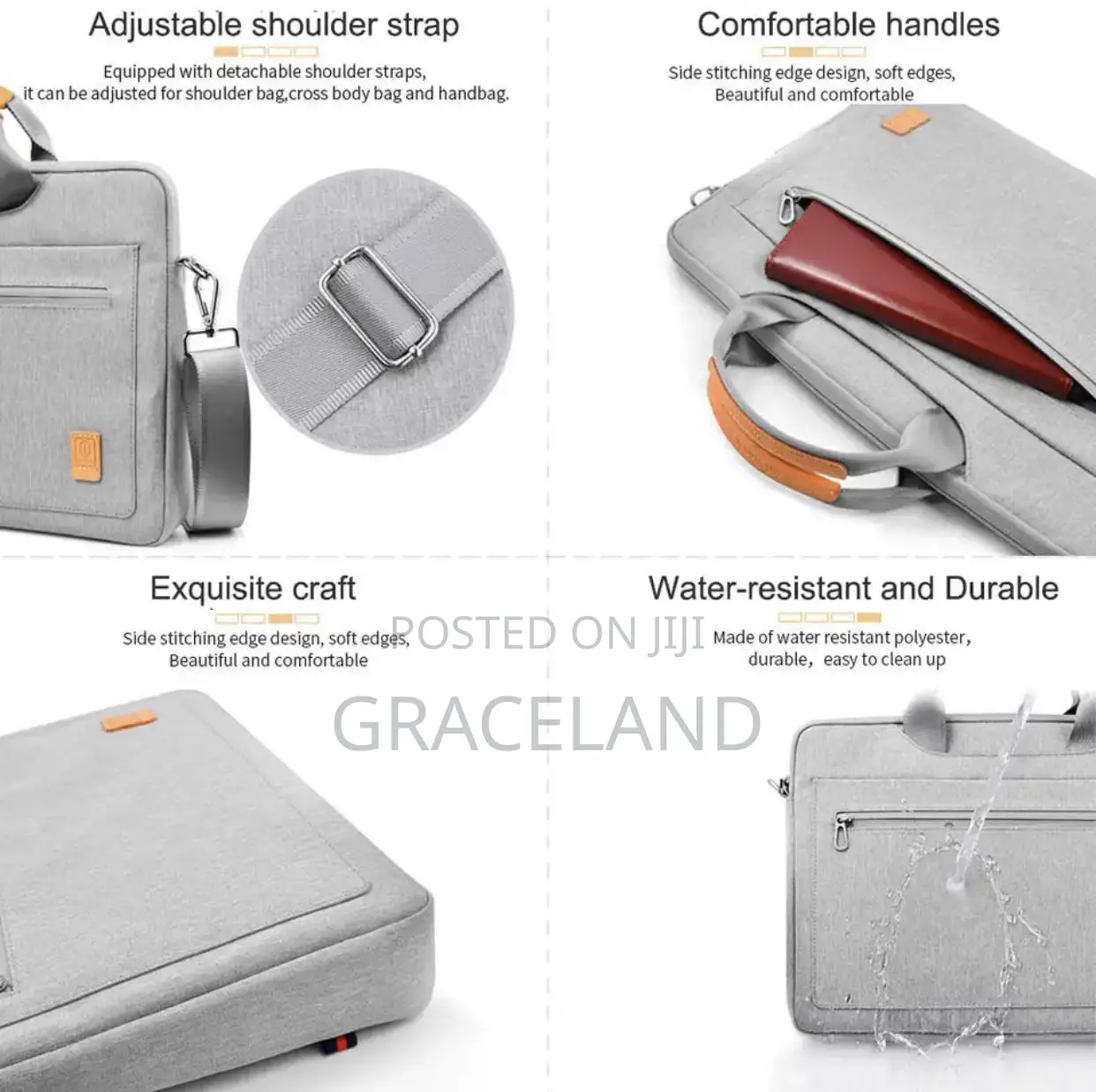 Original Real Material Macbook Bag for Pro/Air Waterproof