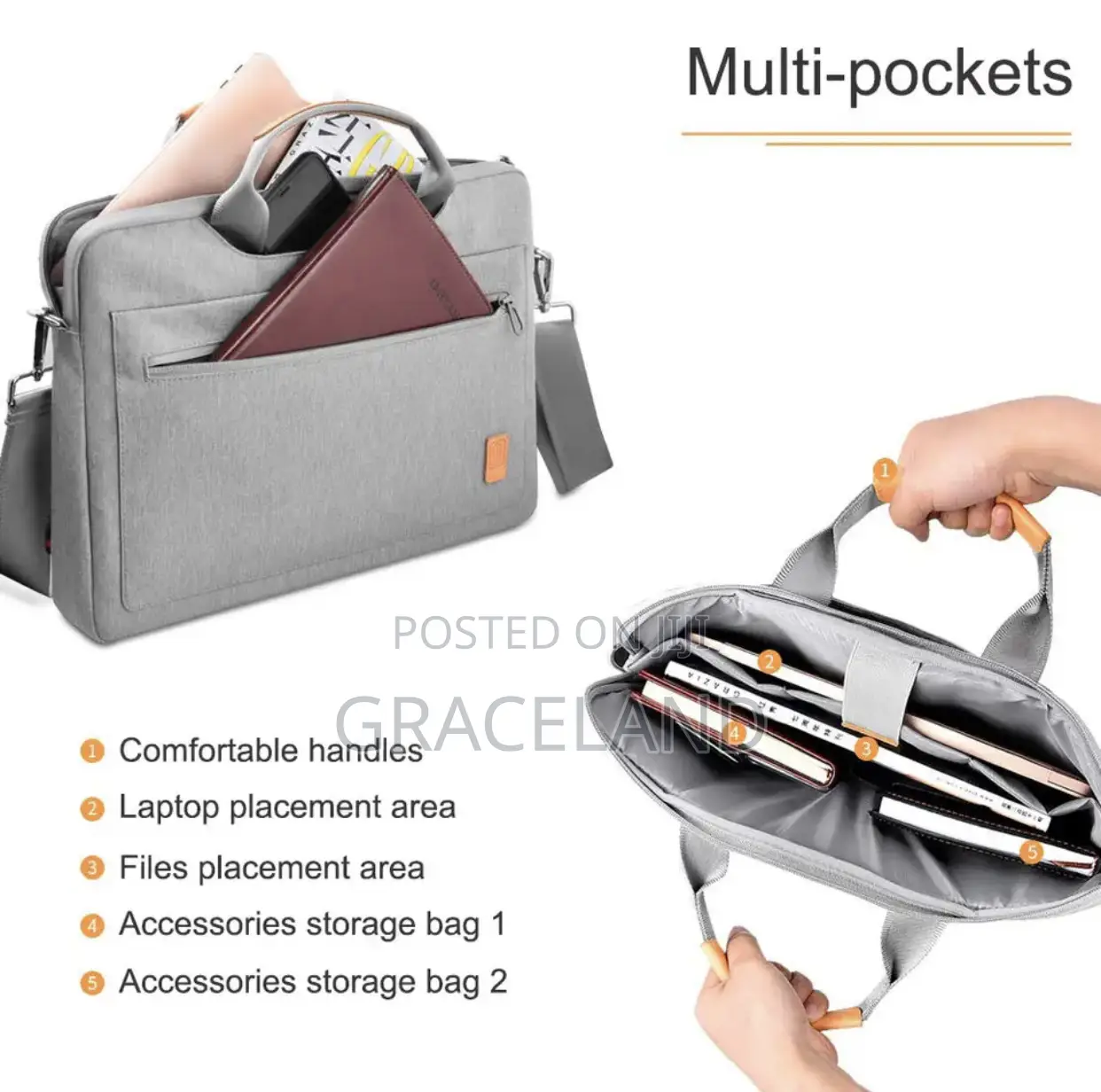 Original Real Material Macbook Bag for Pro/Air Waterproof