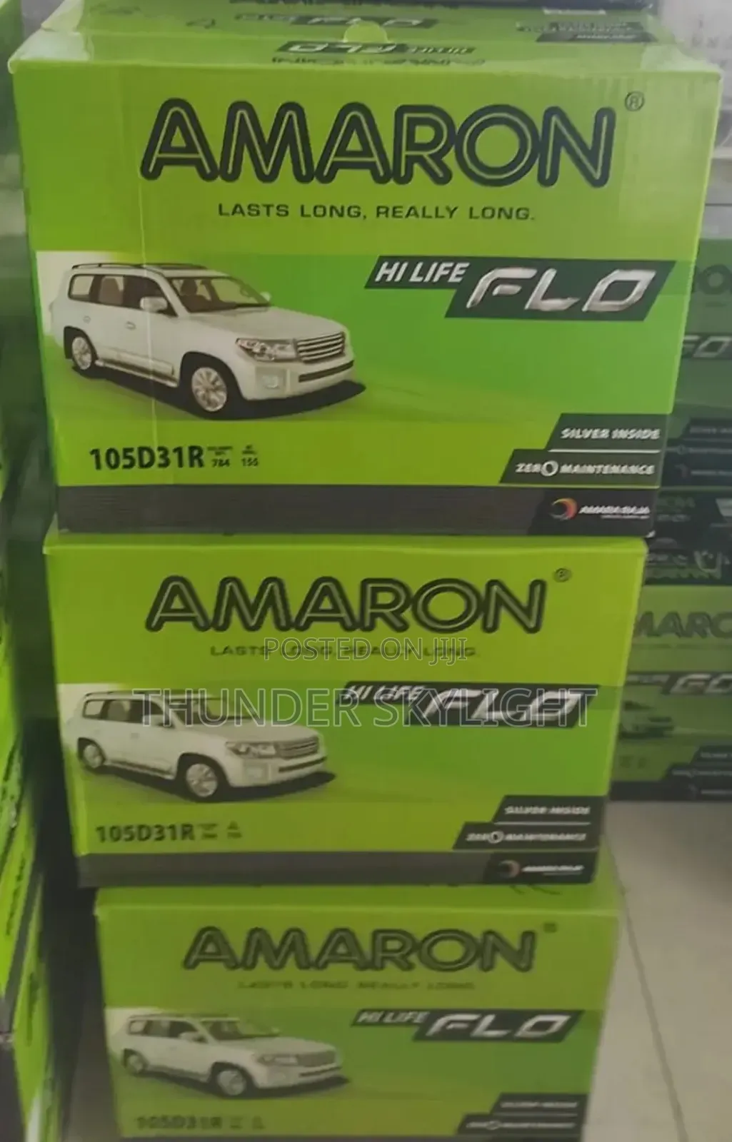 17 Plates Battery Amaron 90 Ah 105d31l 115d31l 125d31r