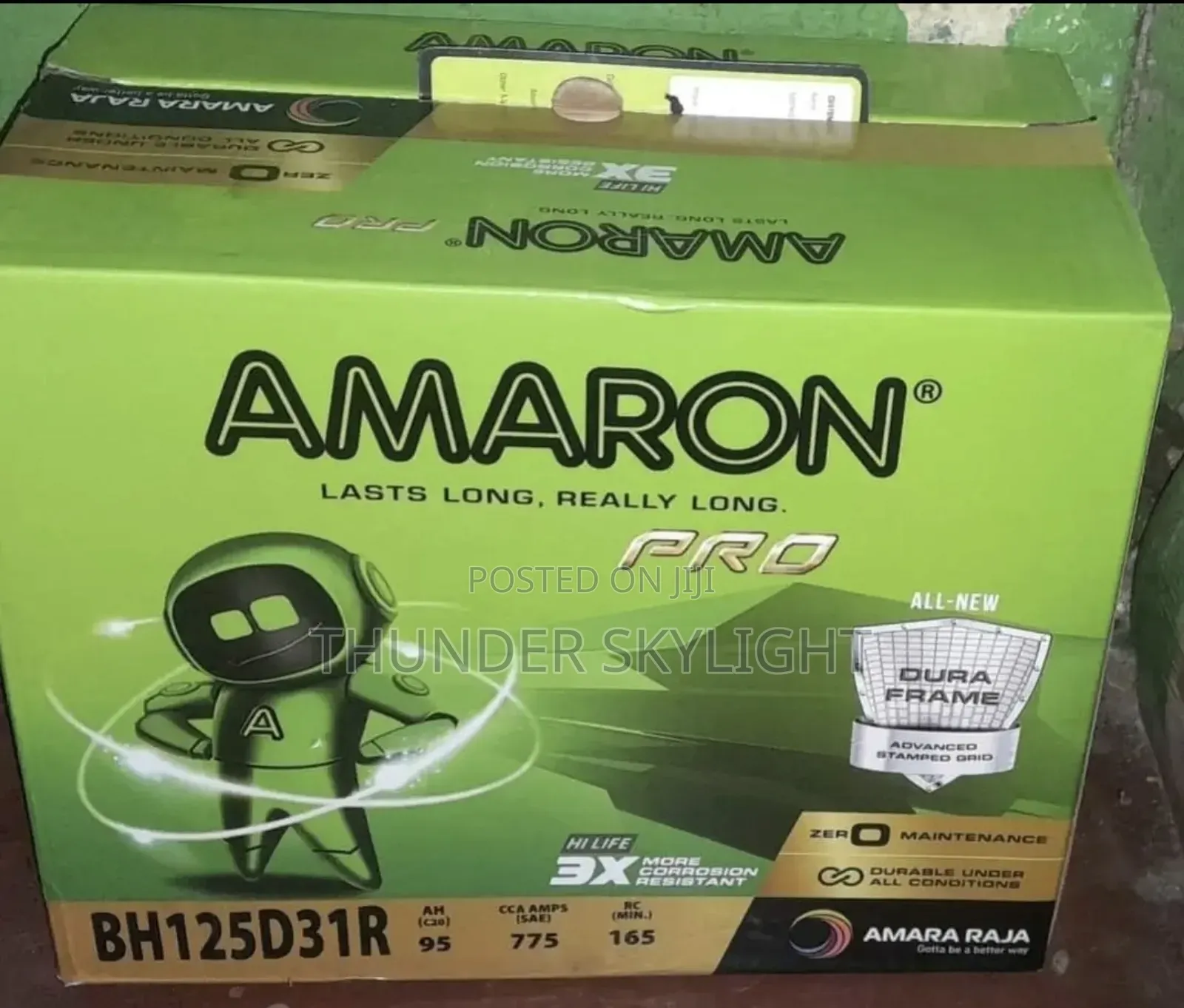 17 Plates Battery Amaron 90 Ah 105d31l 115d31l 125d31r